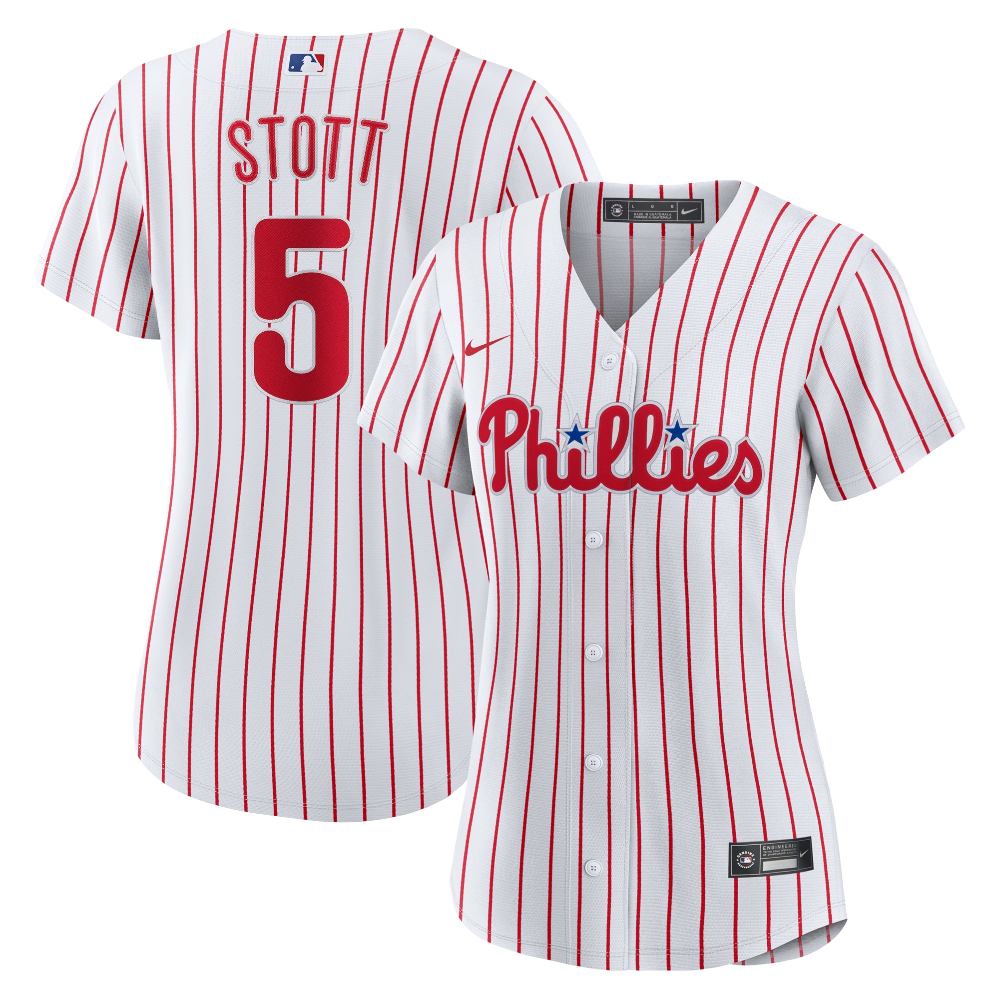 Bryson Stott Philadelphia Phillies Women's Home Jersey - White