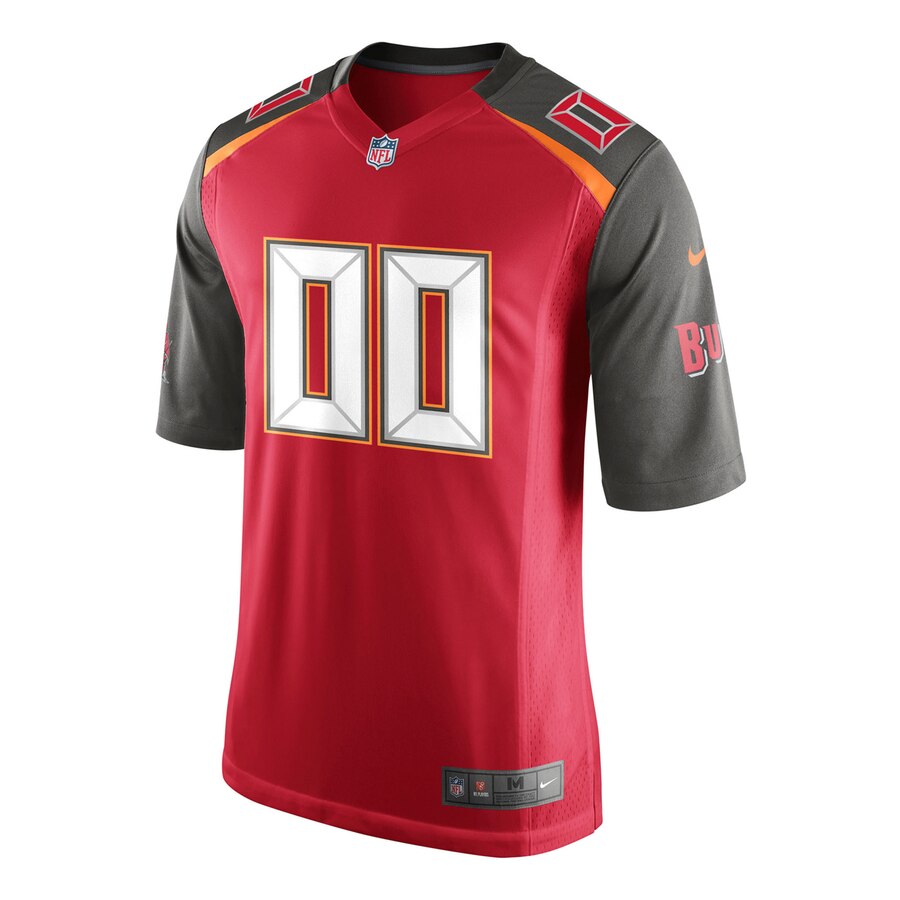 Alternative view of Buccaneers Scarlet Pewter Jersey - Nike Buccaneers Scarlet & Pewter