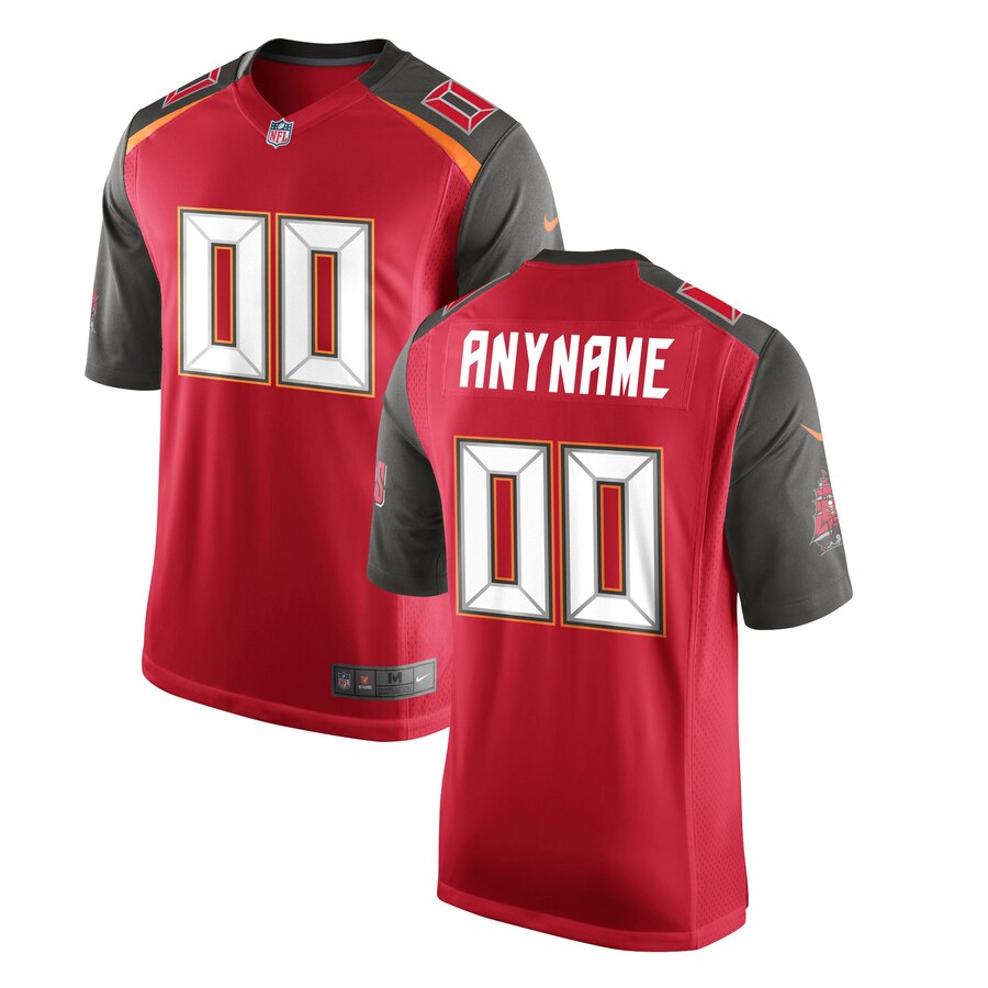 Buccaneers Scarlet Pewter Jersey - Nike Buccaneers Scarlet & Pewter