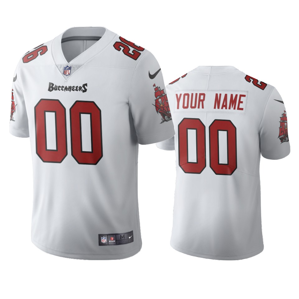Buccaneers White Custom Jersey - Nike - Limited Edition