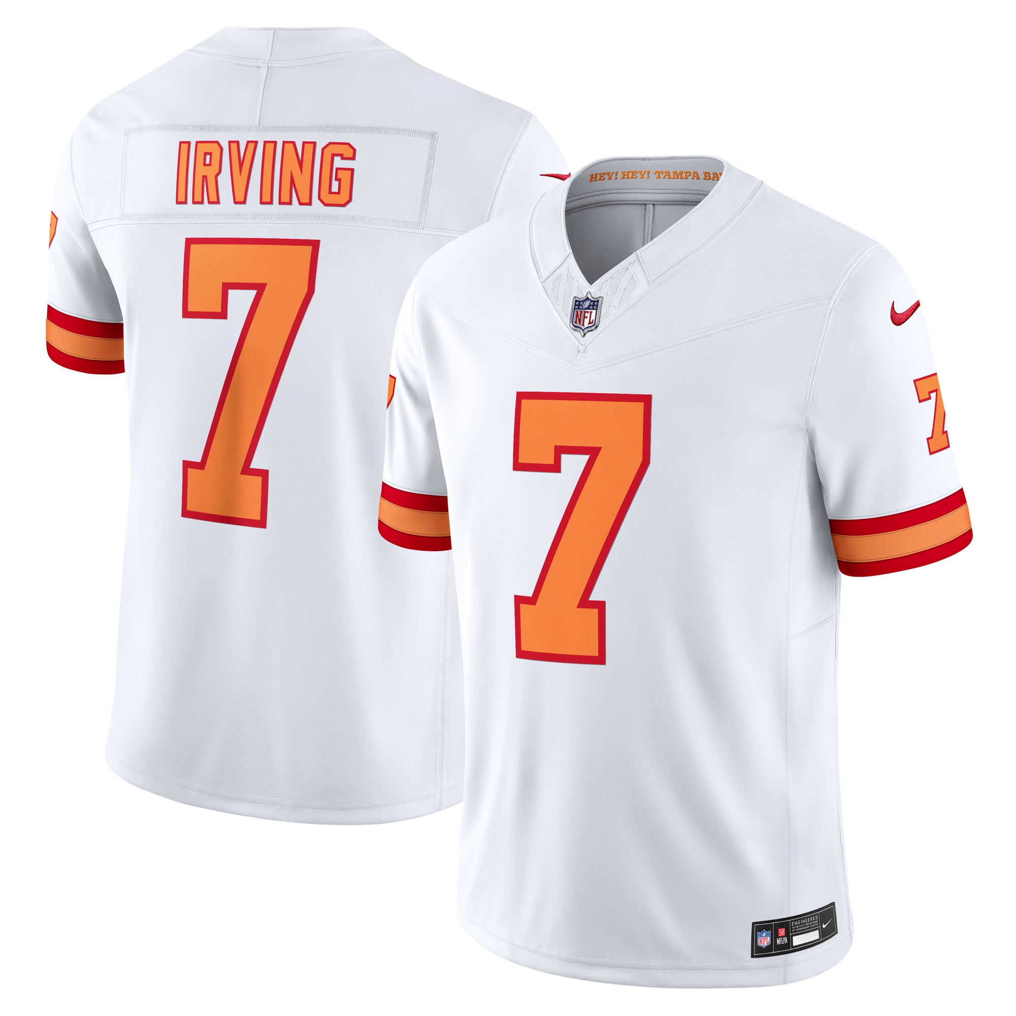 Bucky Irving '76 Tampa Bay Buccaneers Vapor F.U.S.E. Player Limited Jersey