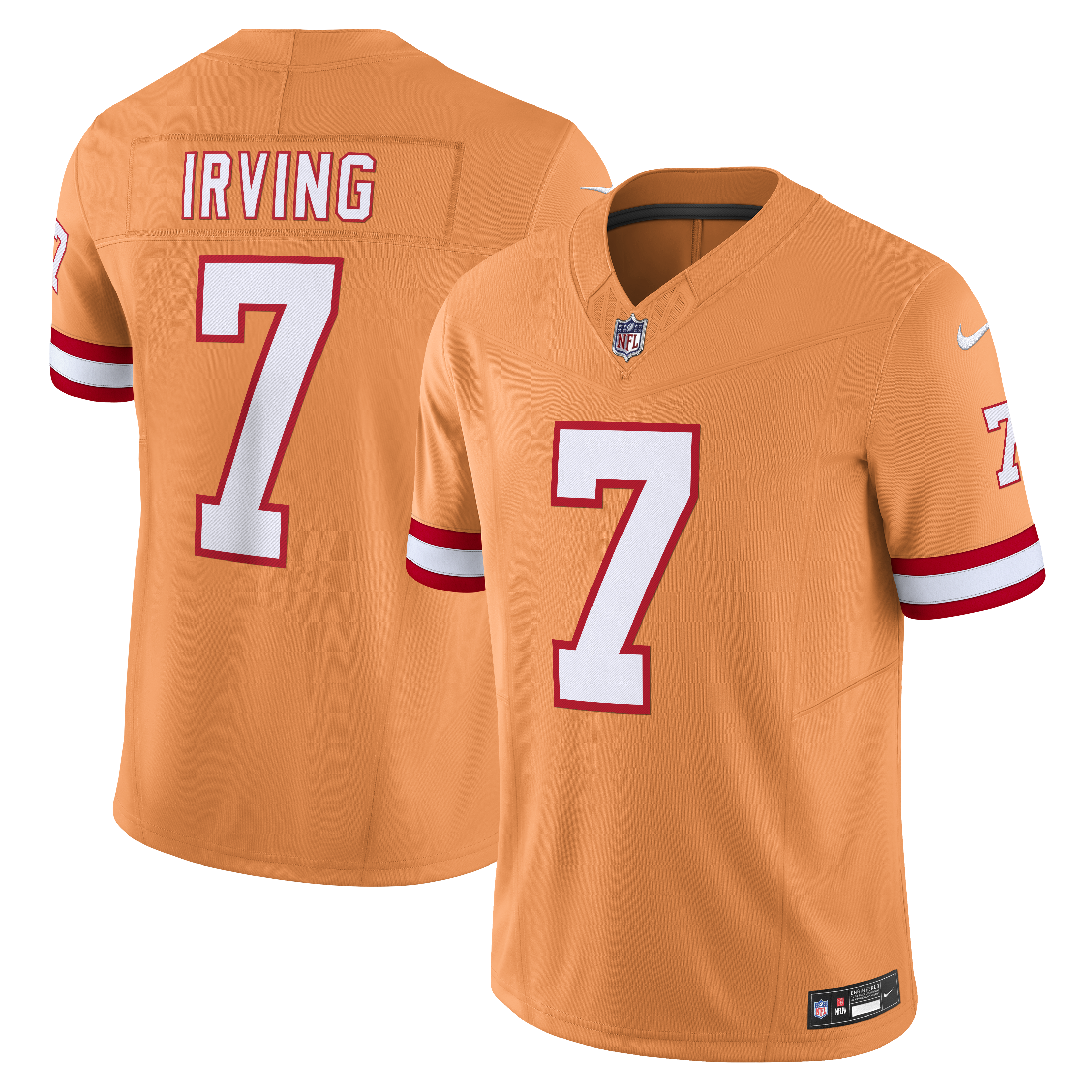 Bucky Irving Tampa Bay Buccaneers Alternate 2 Throwback Vapor F.U.S.E. Limited Jersey