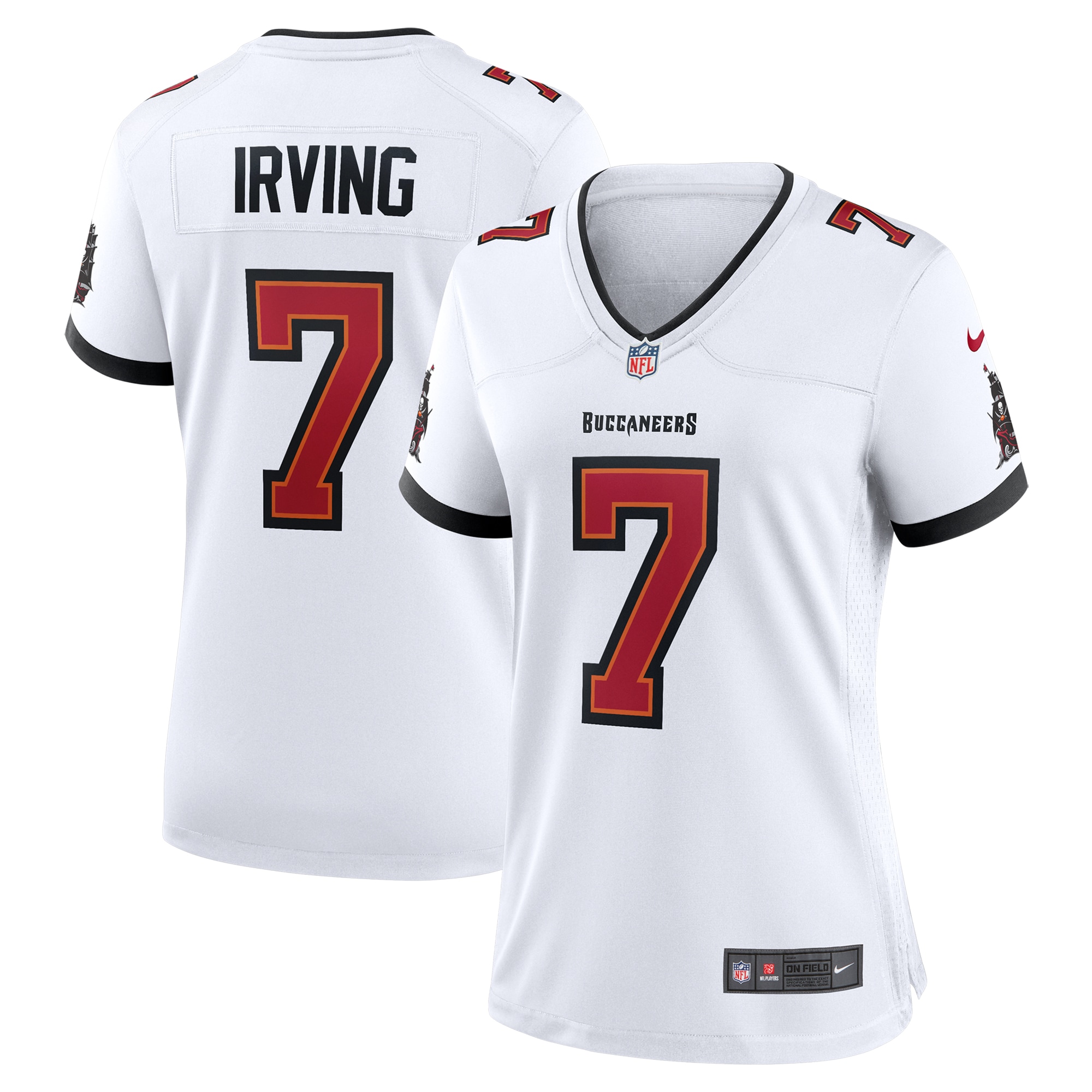 Bucky Irving Tampa Bay Buccaneers Women's Game Jersey - White