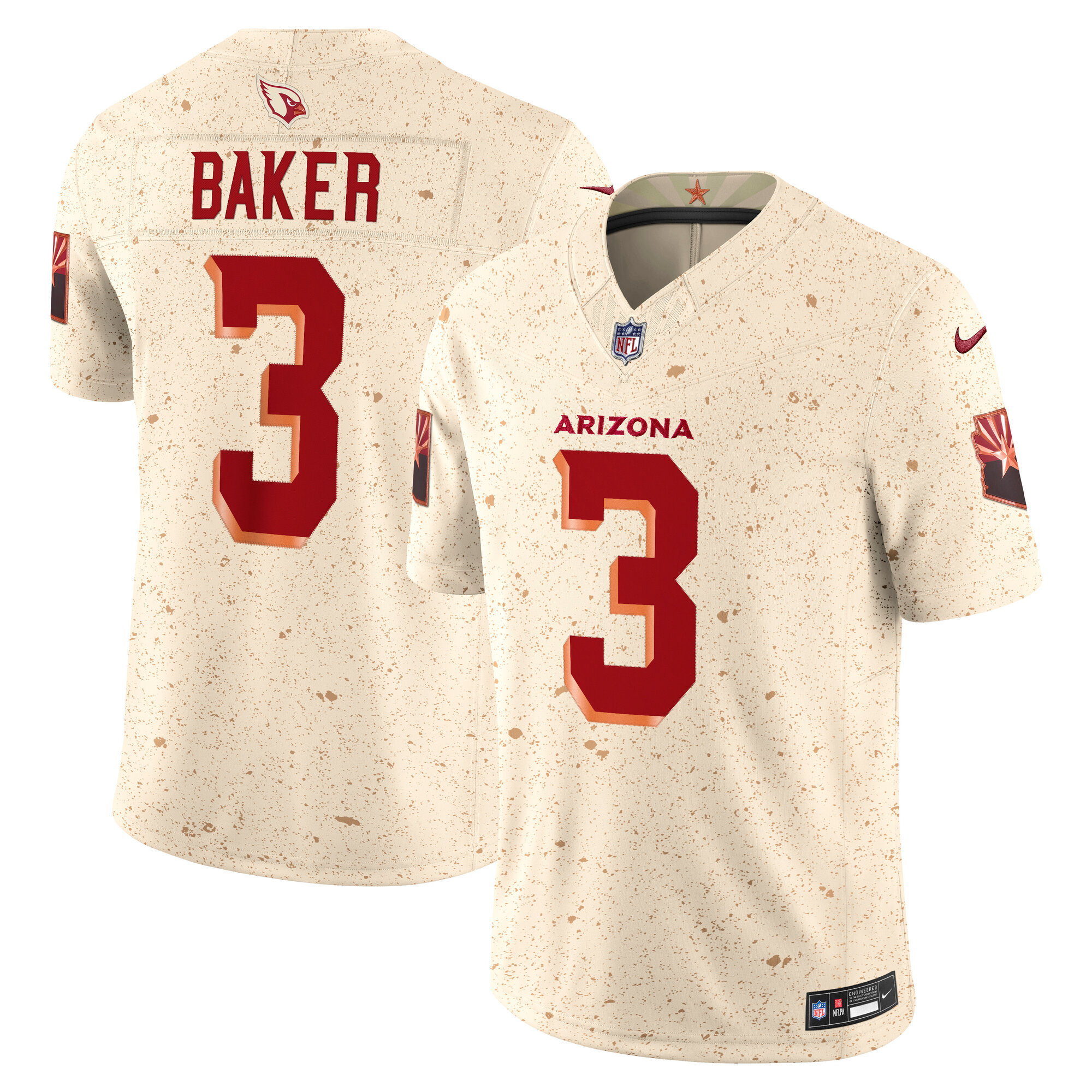 Budda Baker Arizona Cardinals 2025 Rivalries Collection Limited Jersey - Natural
