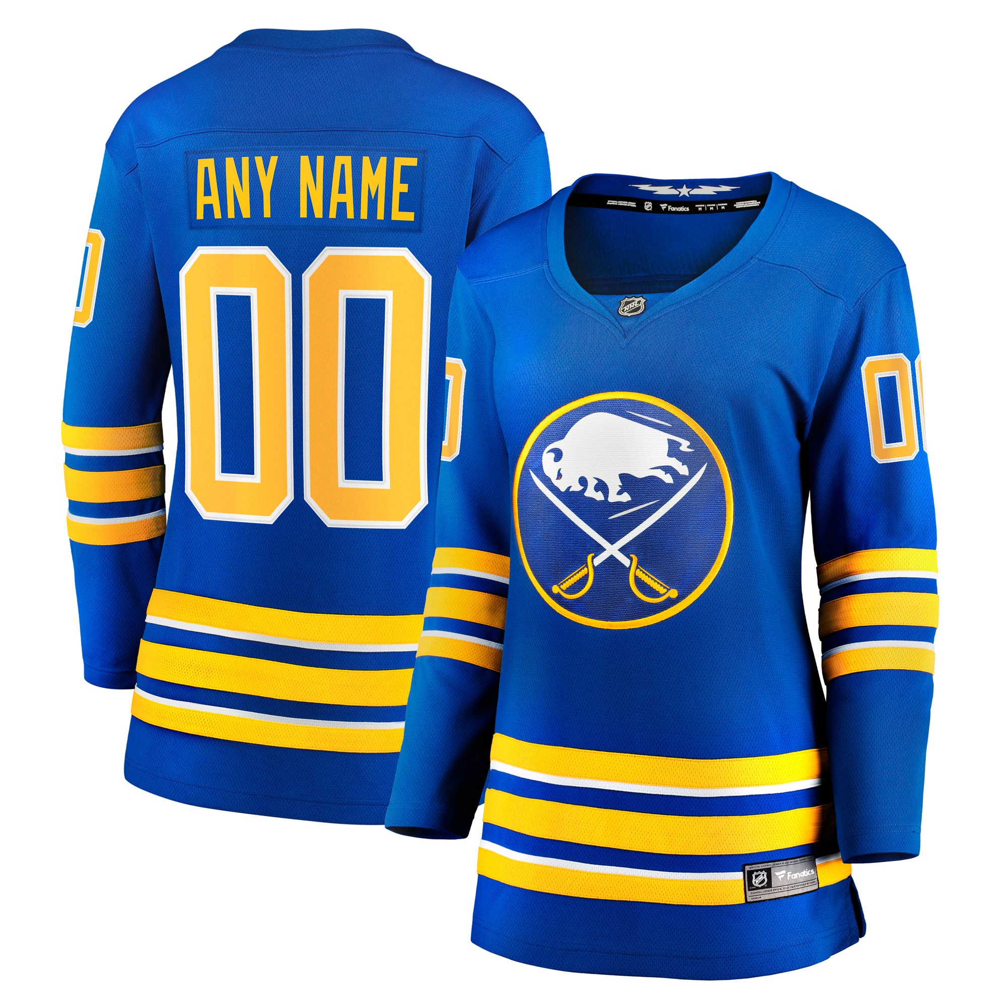 Buffalo Sabres Fanatics Blue Jersey - Custom Name & Number