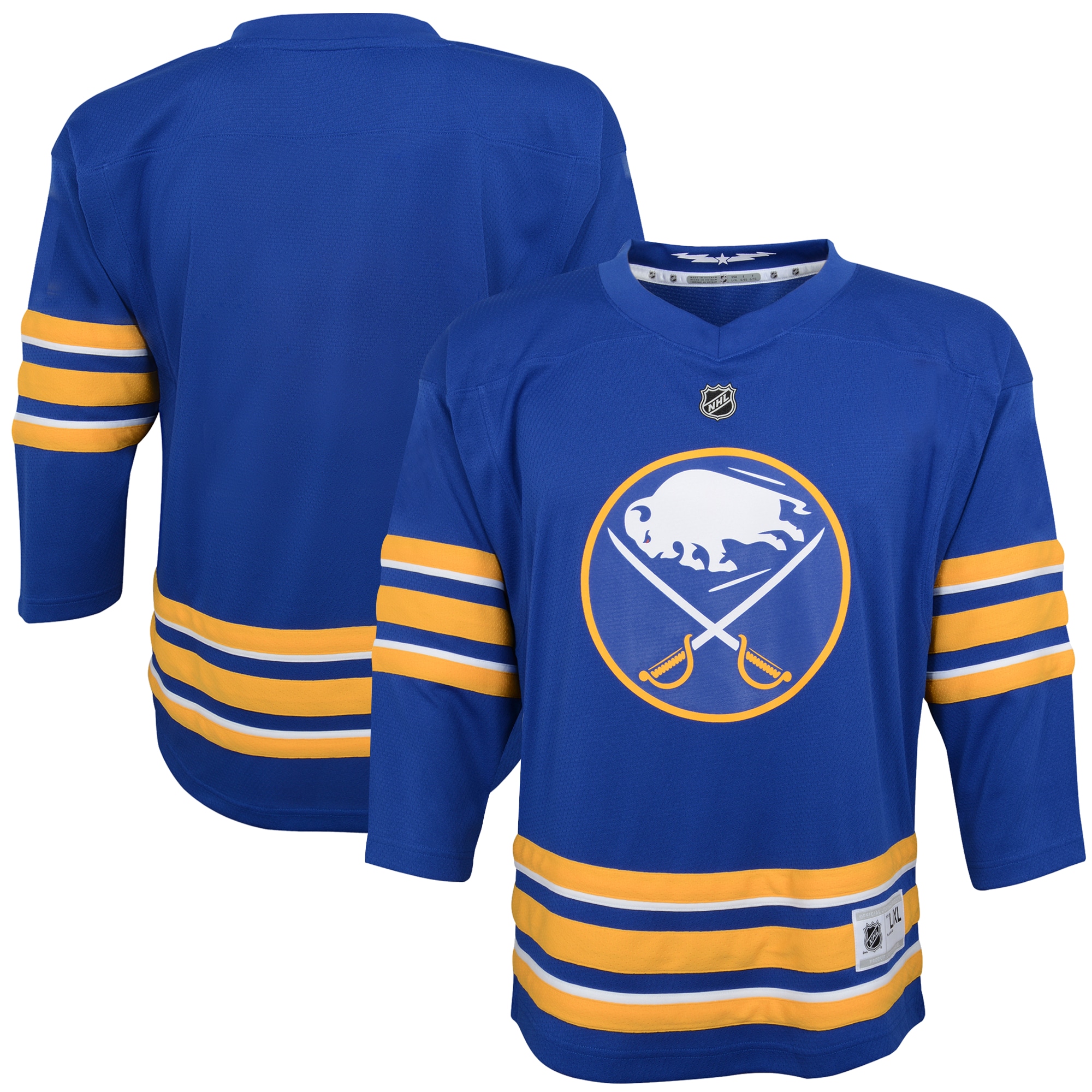 Buffalo Sabres Youth Home Blank Jersey - Blue