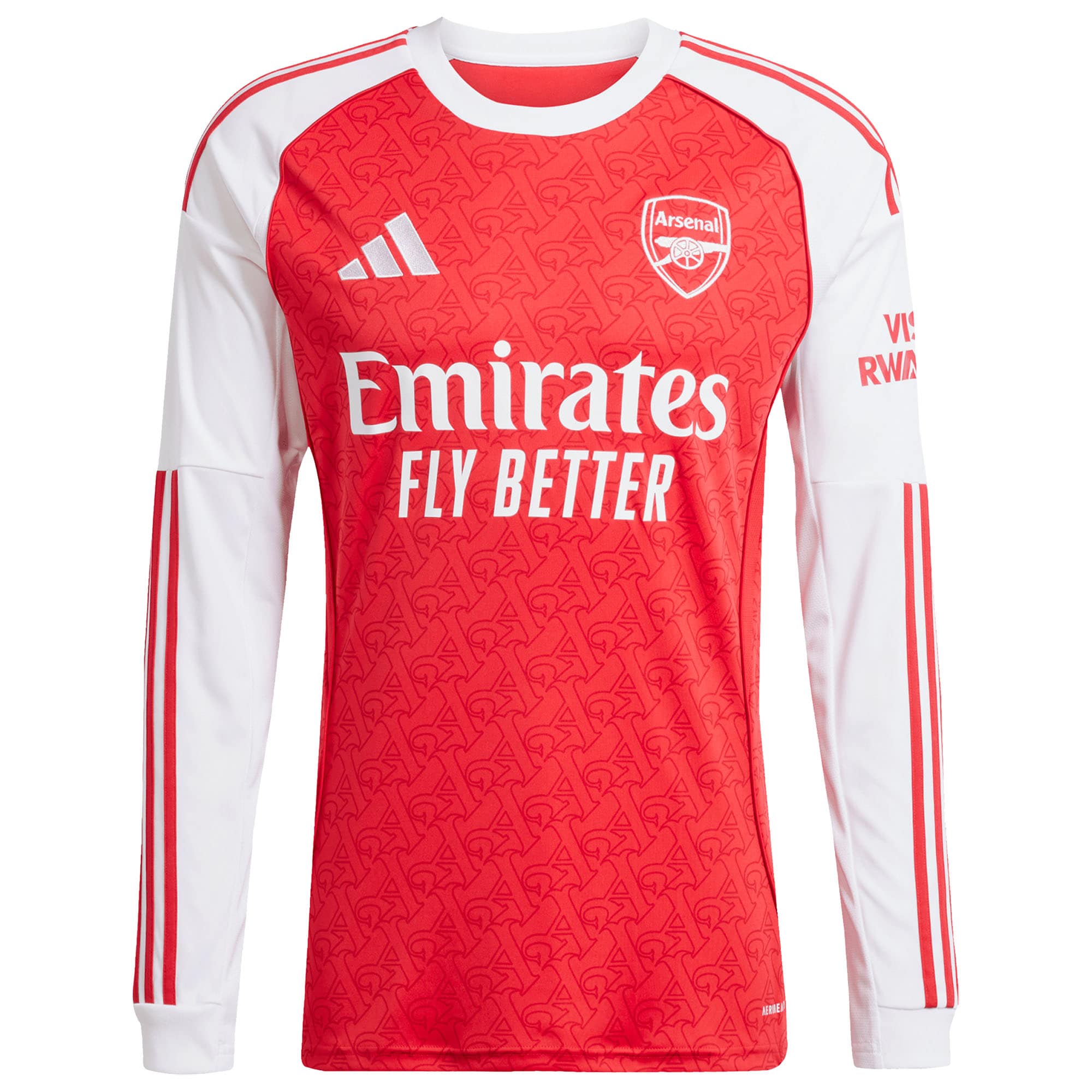 Bukayo Saka Arsenal 2025/26 Home Long Sleeve Player Jersey