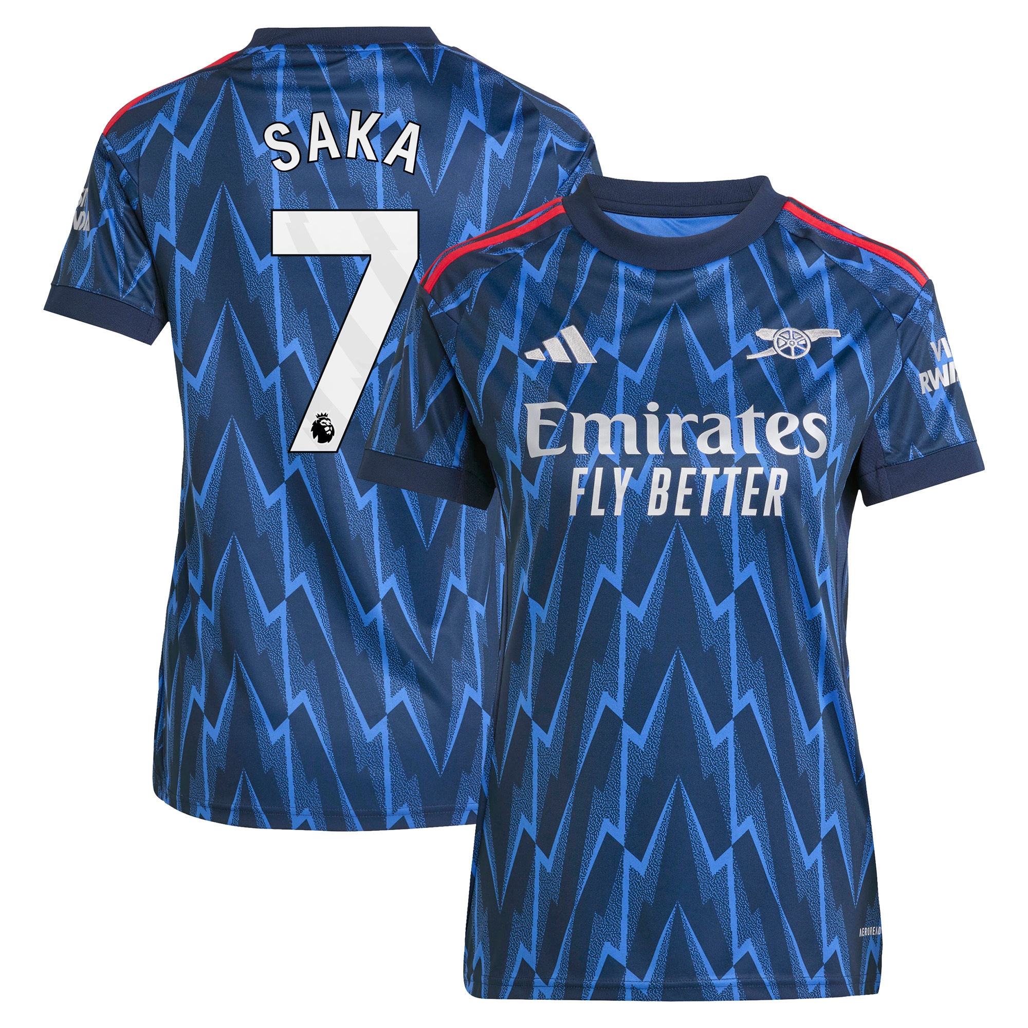 Bukayo Saka Arsenal Women's 2025/26 Away Player Jersey