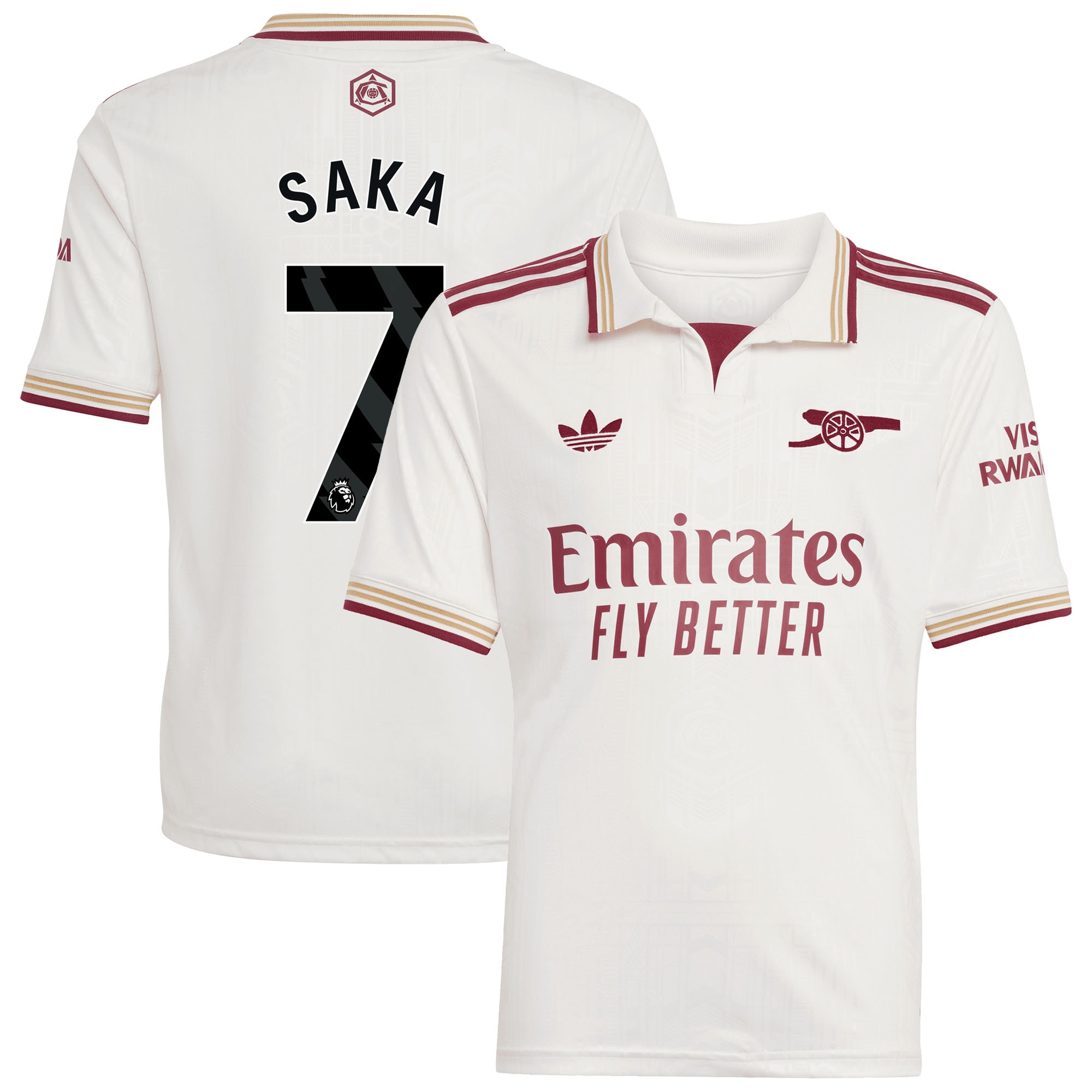 Bukayo Saka Arsenal Youth 2025/26 Third Player Jersey