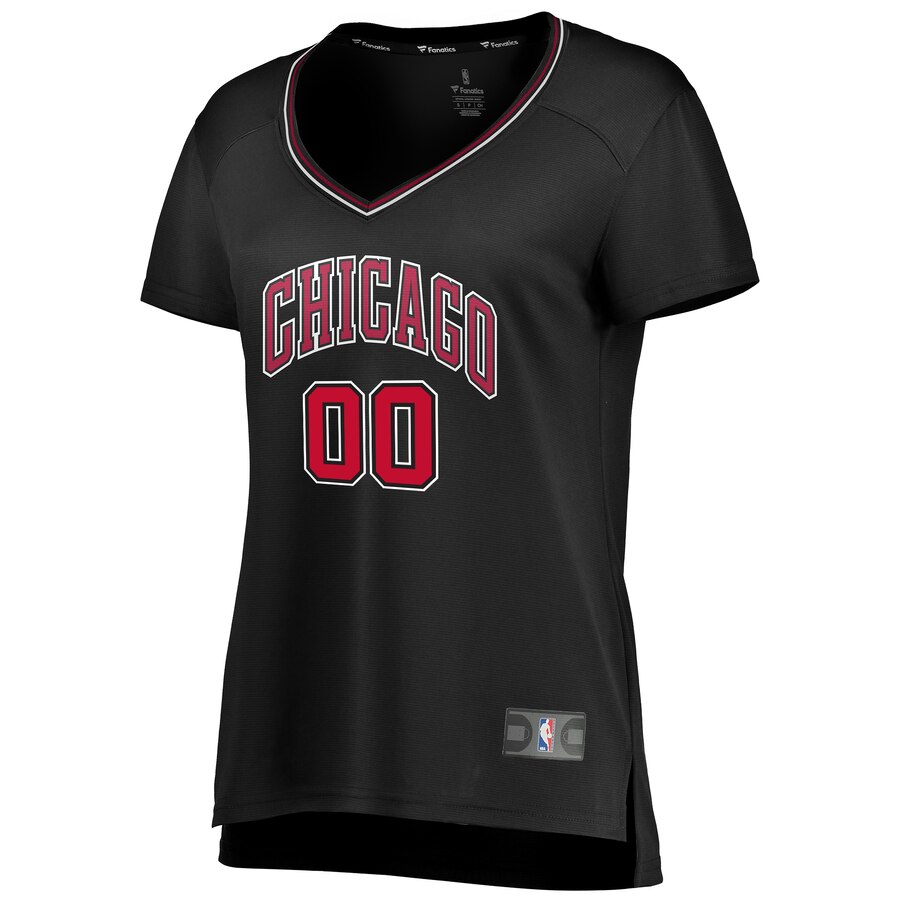 Alternative view of Bulls Black Women’s Custom Jersey - Fanatics - Personalized