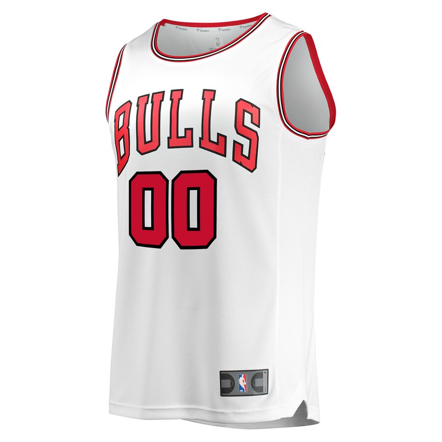 Alternative view of Bulls White Custom Jersey fanatics - Fanatics Bulls White Custom