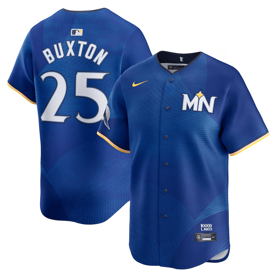 Buxton Twins Jersey Blue - Nike Buxton Twins Jersey - Blue MN 10000