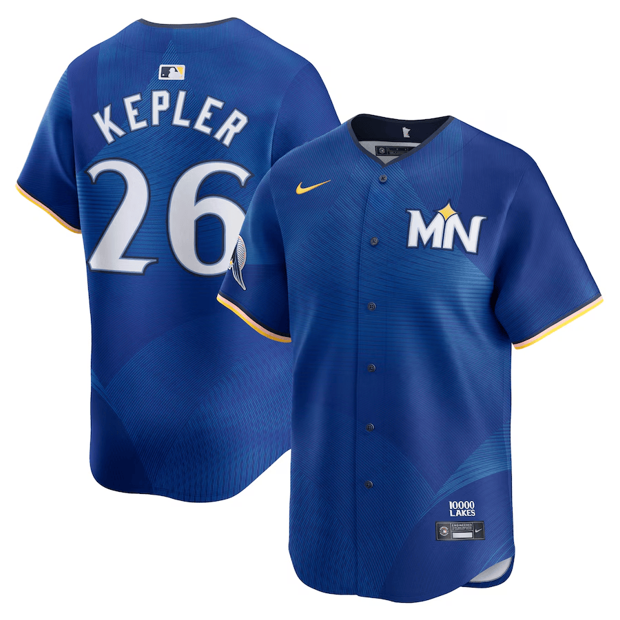 Alternative view of Buxton Twins Jersey Blue - Nike Buxton Twins Jersey - Blue MN 10000