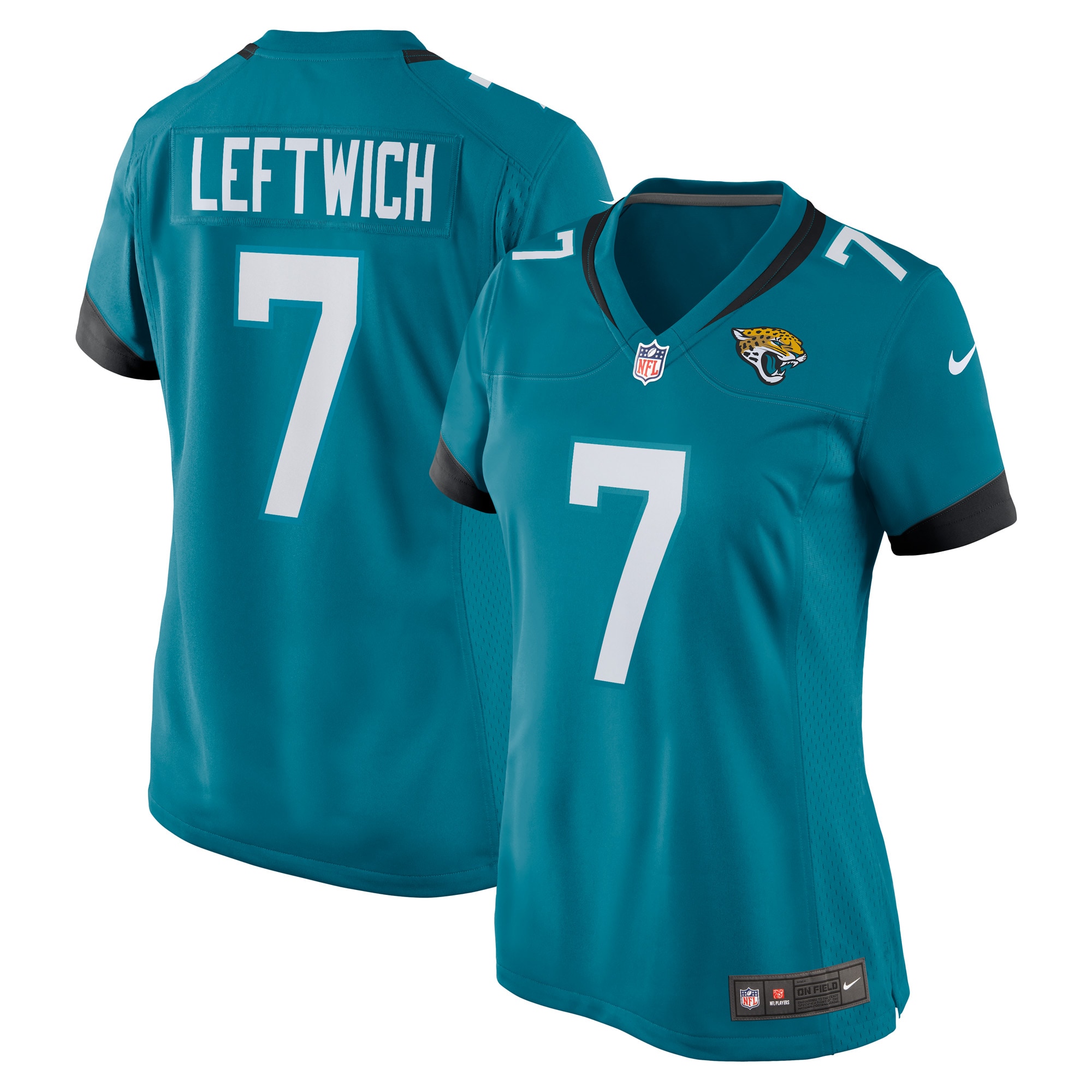 Byron Leftwich Jacksonville Jaguars Women's Retired Player Game Jersey