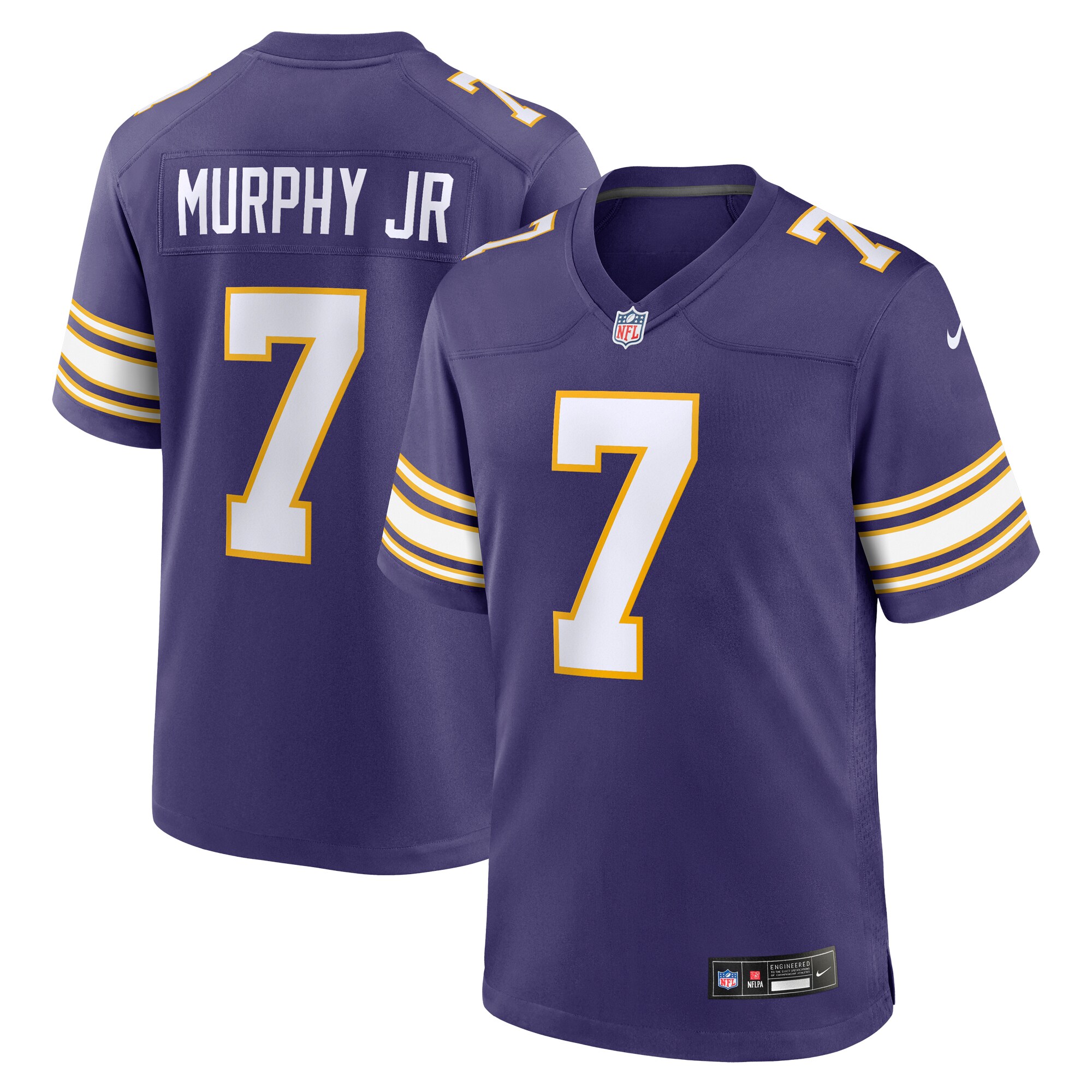 Byron Murphy Jr. Minnesota Vikings Alternate Game Jersey - Purple