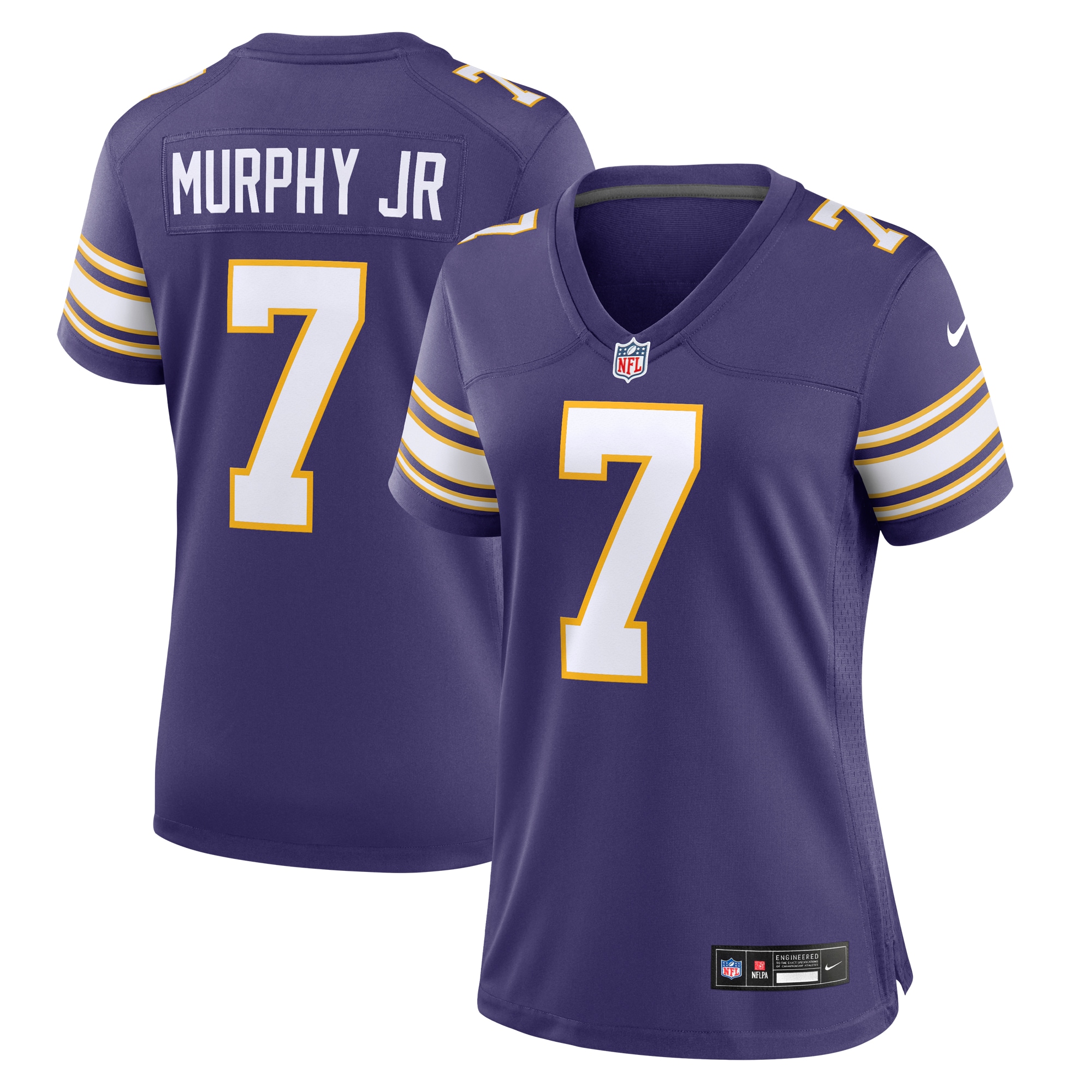 Byron Murphy Jr. Minnesota Vikings Women's Alternate Game Jersey - Purple