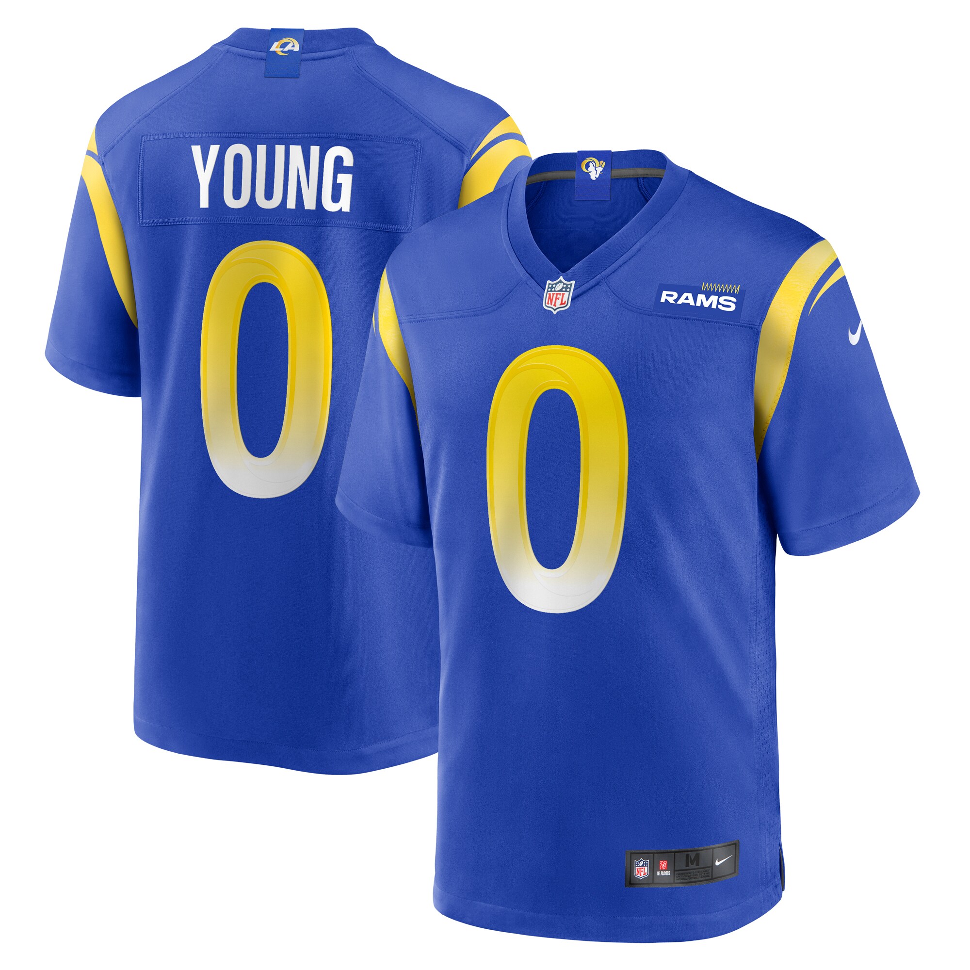 Byron Young Los Angeles Rams Home Game Jersey