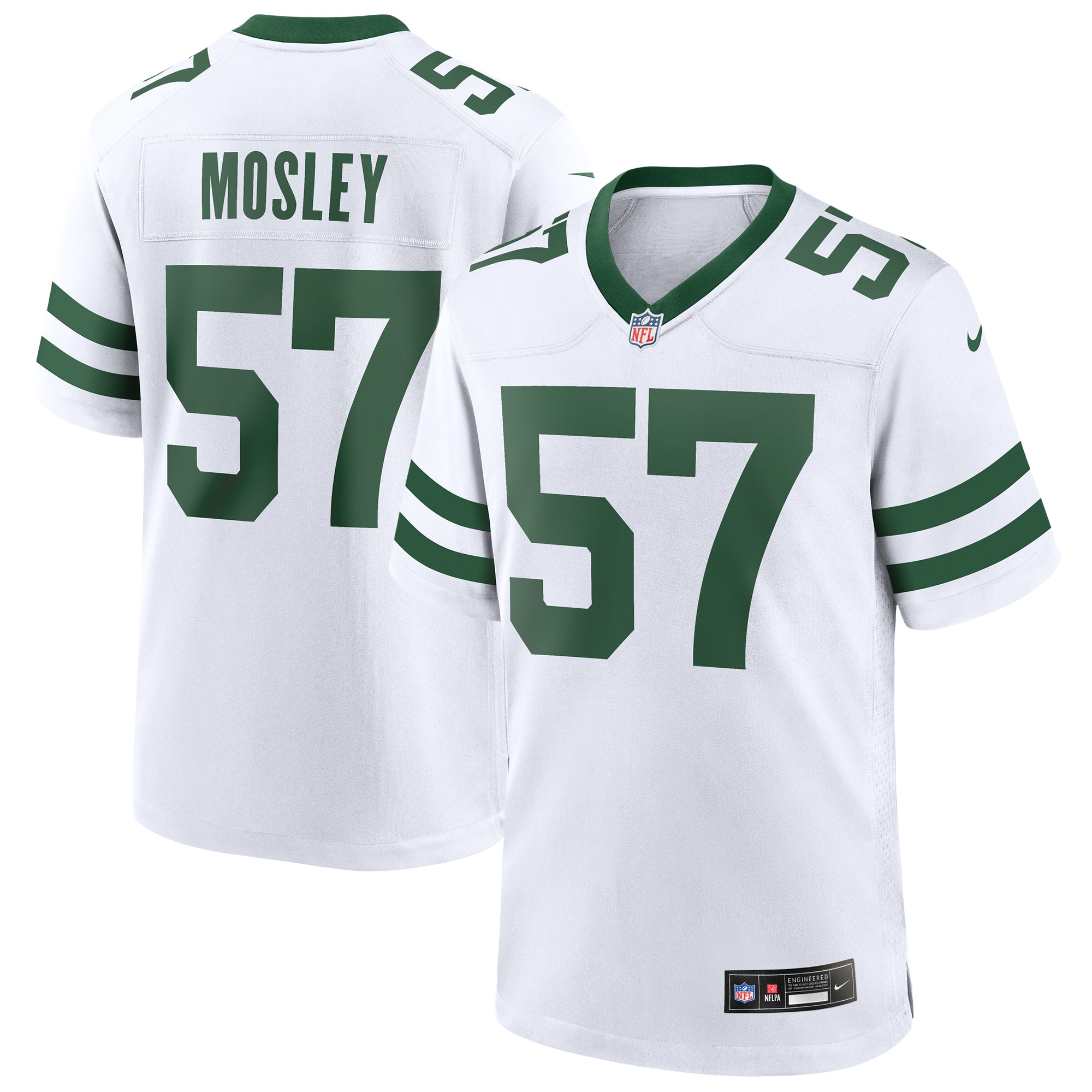 C.J. Mosley New York Jets Game Jersey - Legacy White