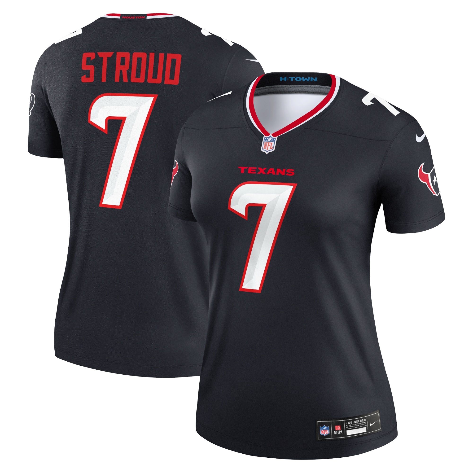 C.J. Stroud Houston Texans Women's Legend Player Performance Top - Navy