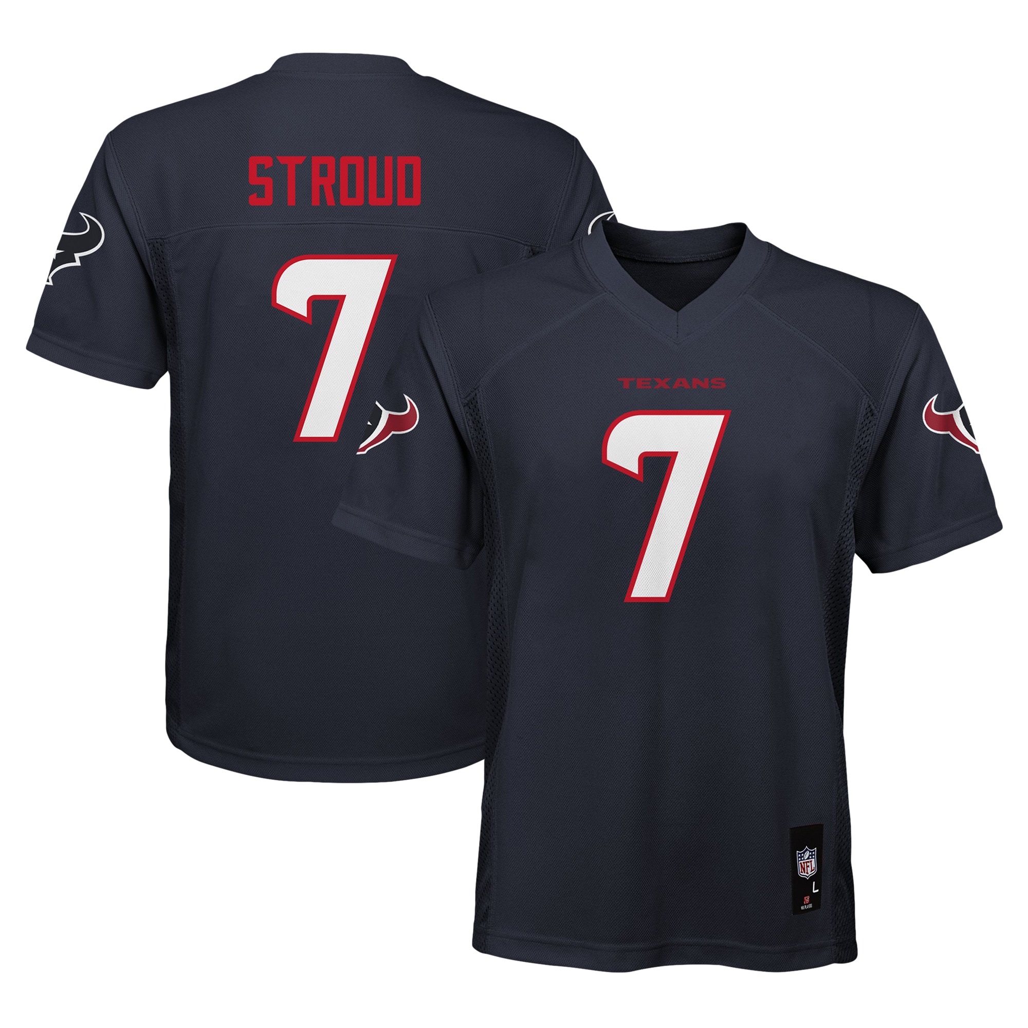 C.J. Stroud Houston Texans Youth Player Jersey - Navy