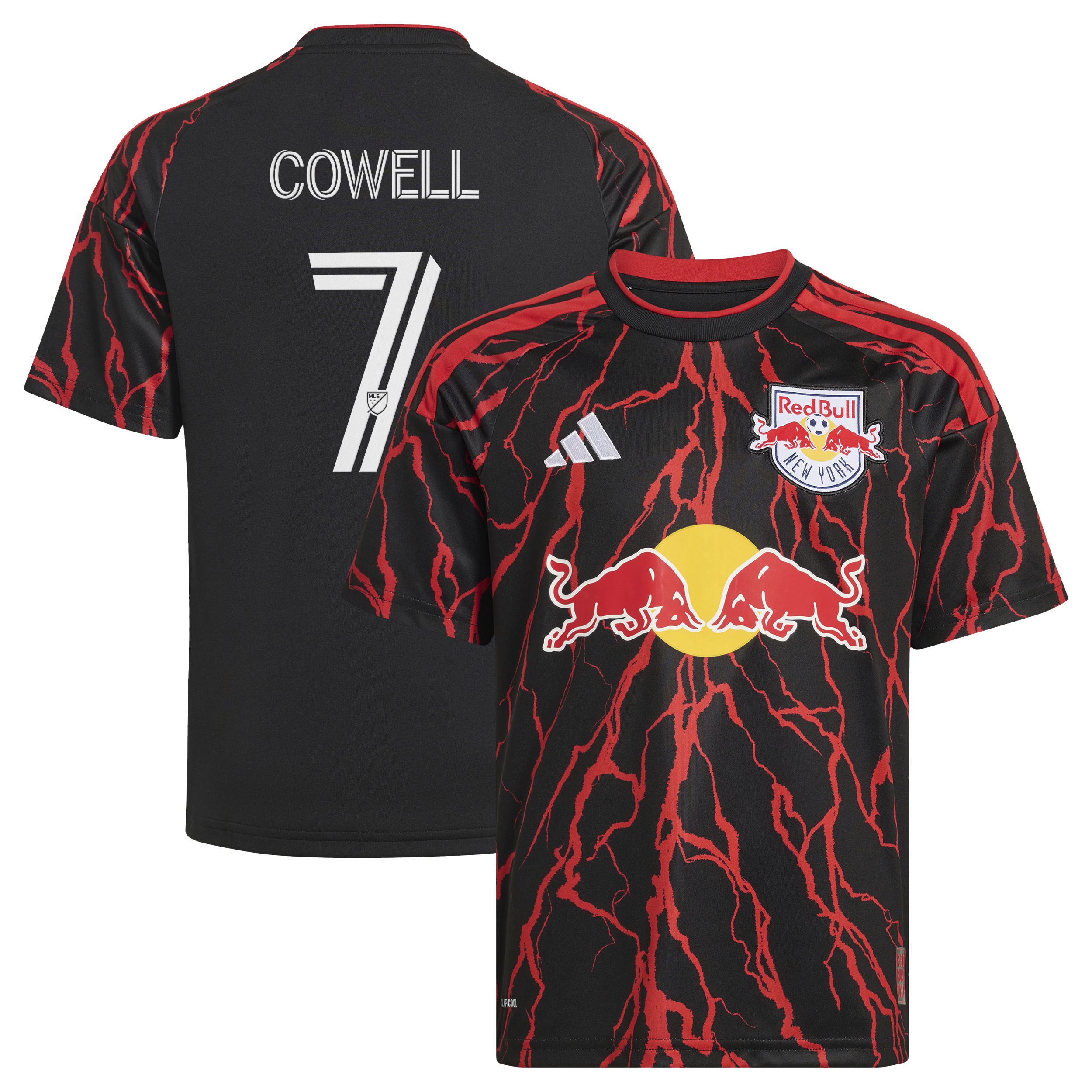 Cade Cowell New York Red Bulls Youth 2026 The Rooted Kit Jersey - Black