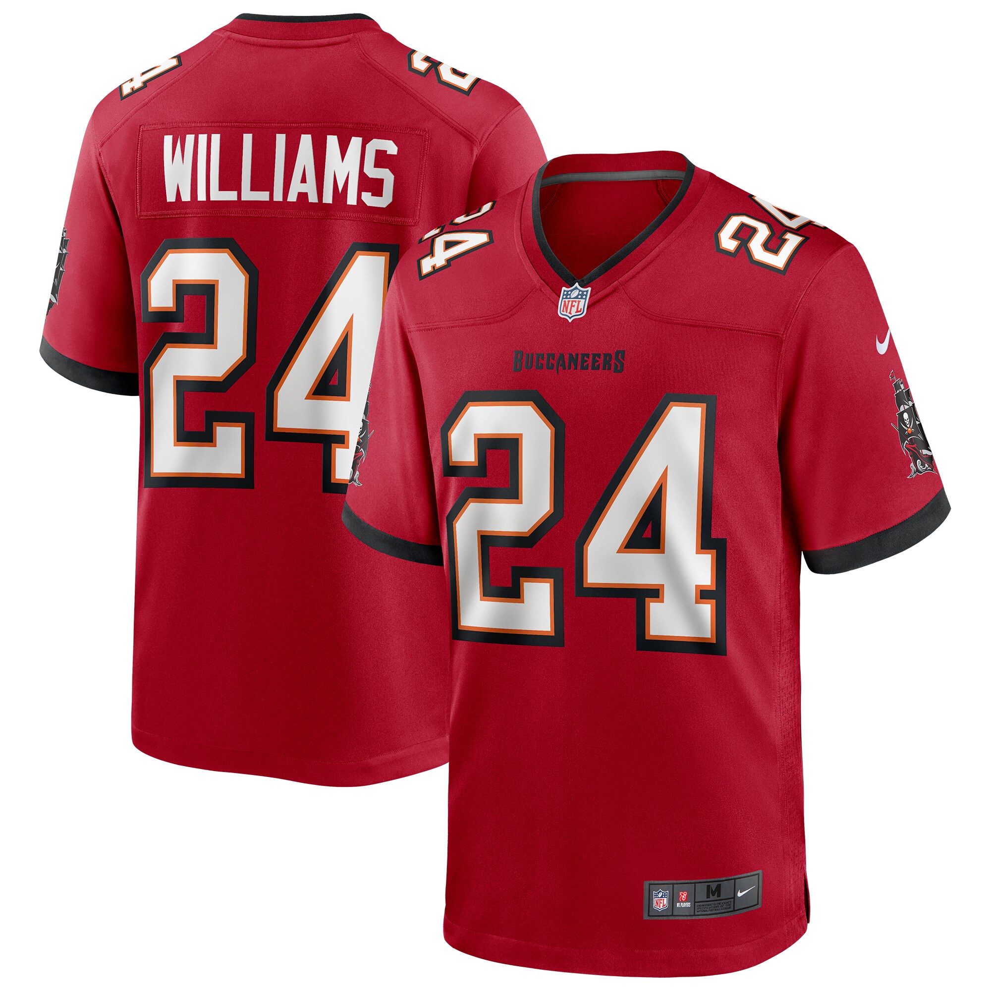 Cadillac Williams Tampa Bay Buccaneers Game Retired Player Jersey - Red