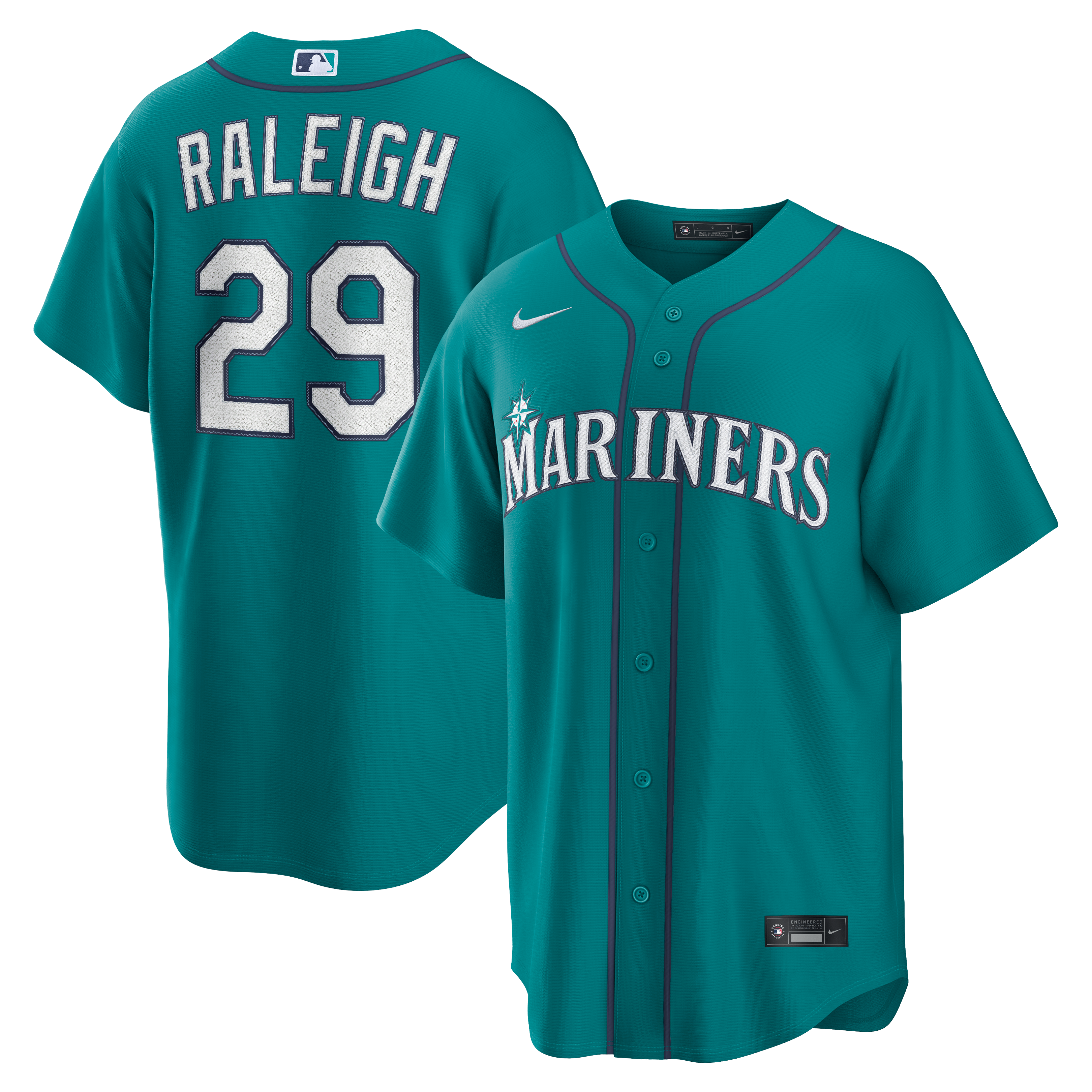 Cal Raleigh Seattle Mariners Alternate Jersey