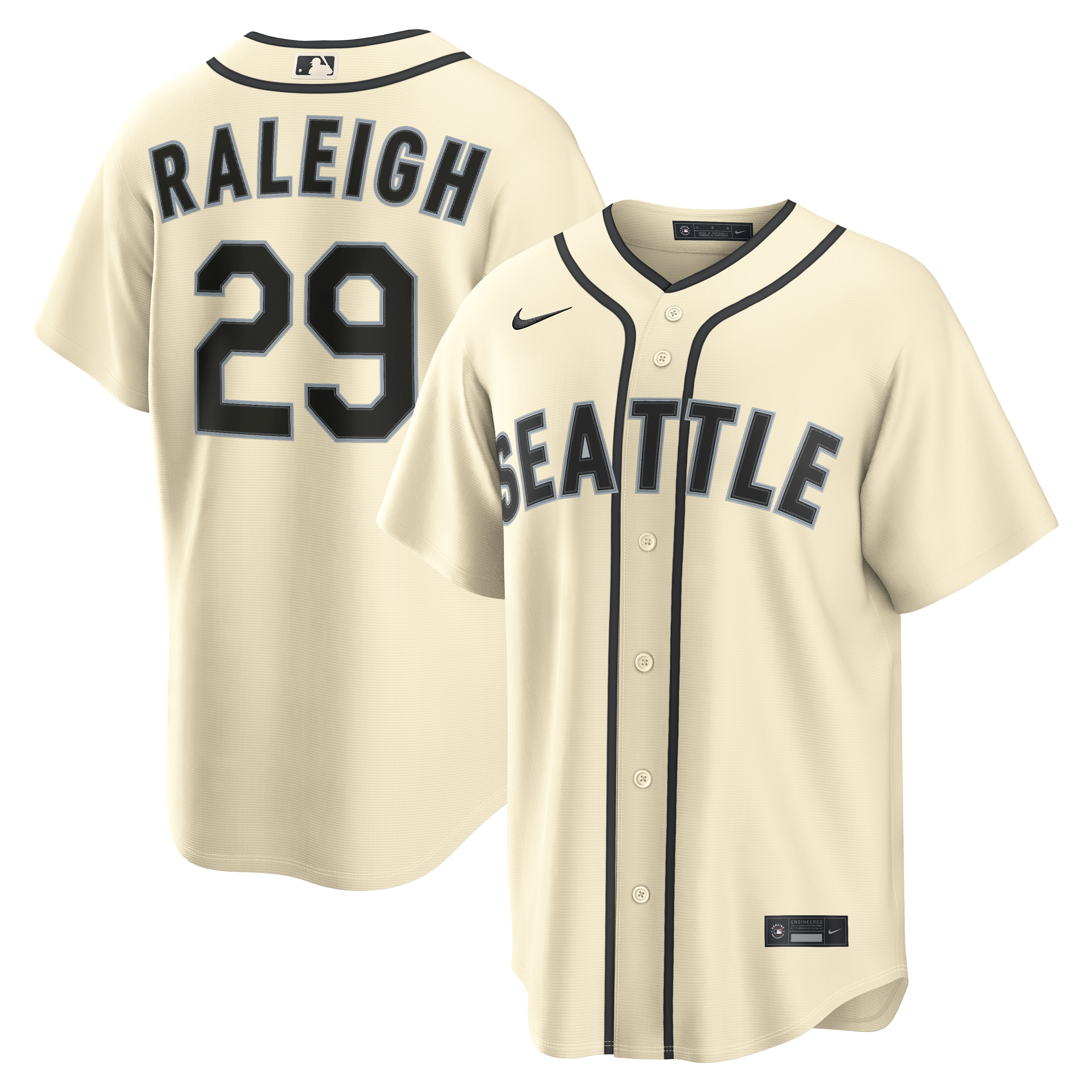 Cal Raleigh Seattle Mariners Alternate Jersey
