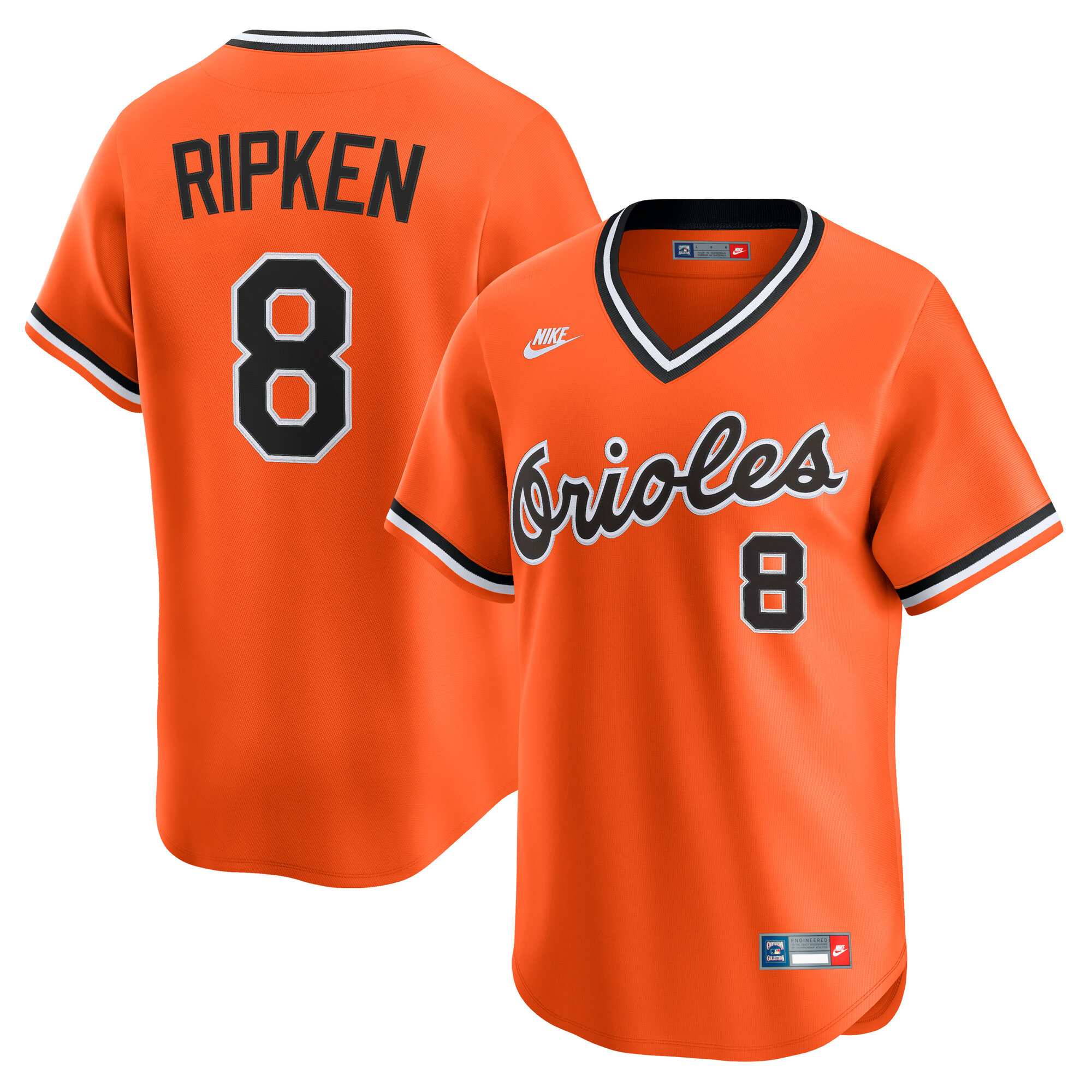 Cal Ripken Sr. Baltimore Orioles Throwback Cooperstown Collection Limited Jersey - Orange