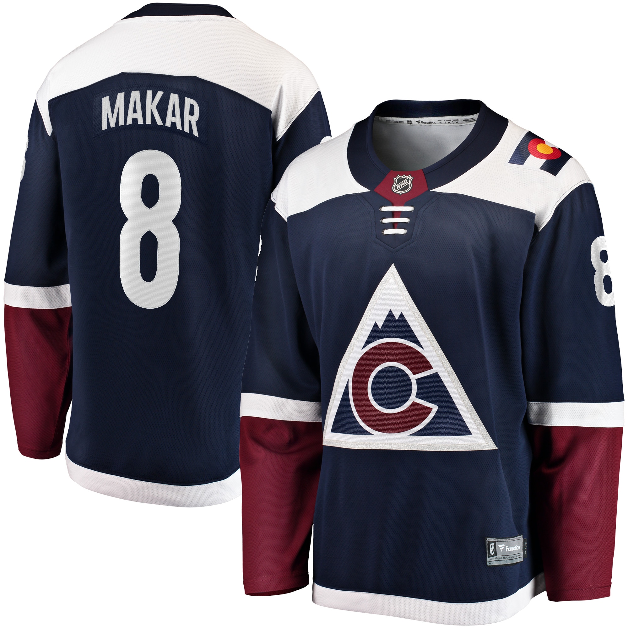 Cale Makar Colorado Avalanche Fanatics Breakaway Jersey - Navy