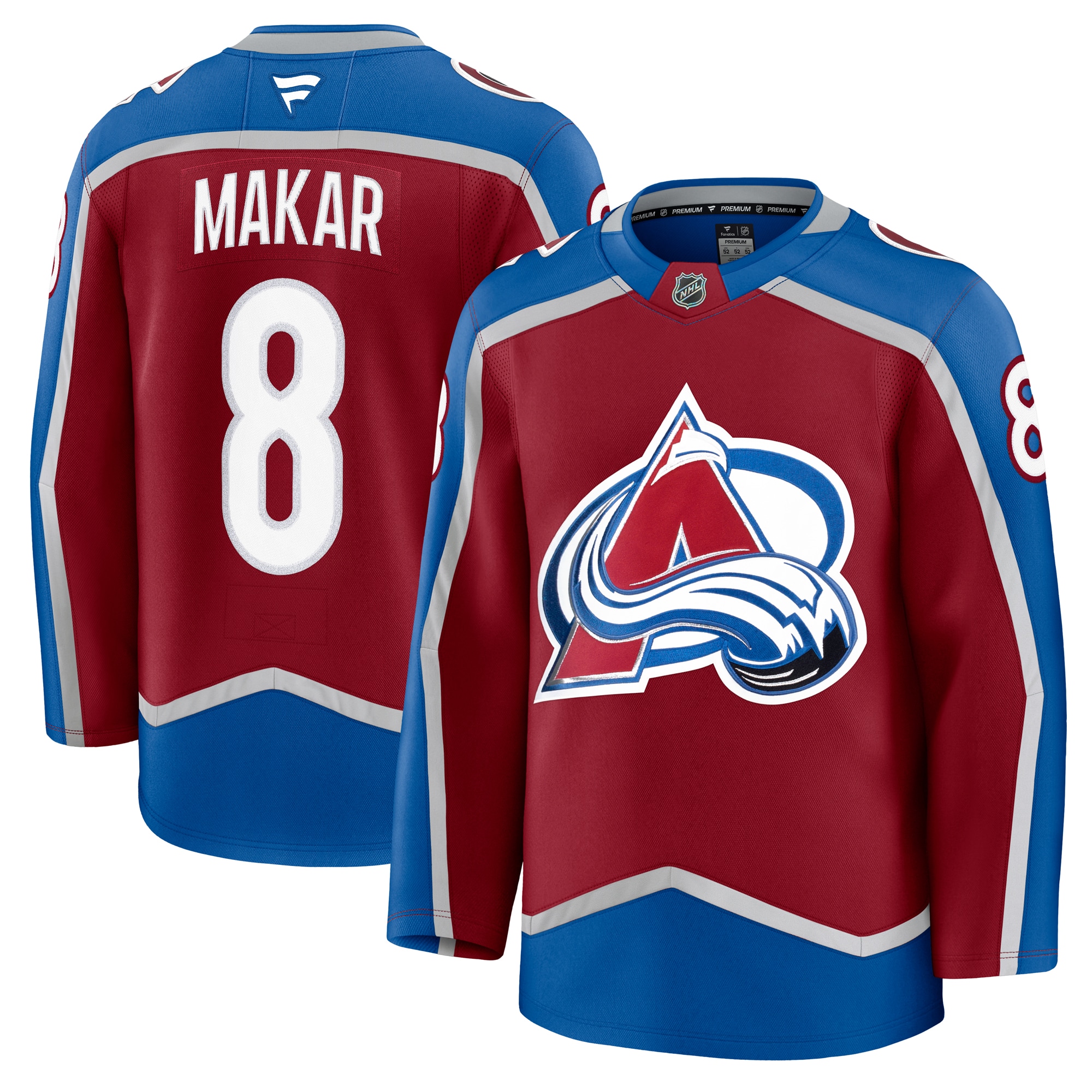 Cale Makar Colorado Avalanche Fanatics Home Premium Jersey