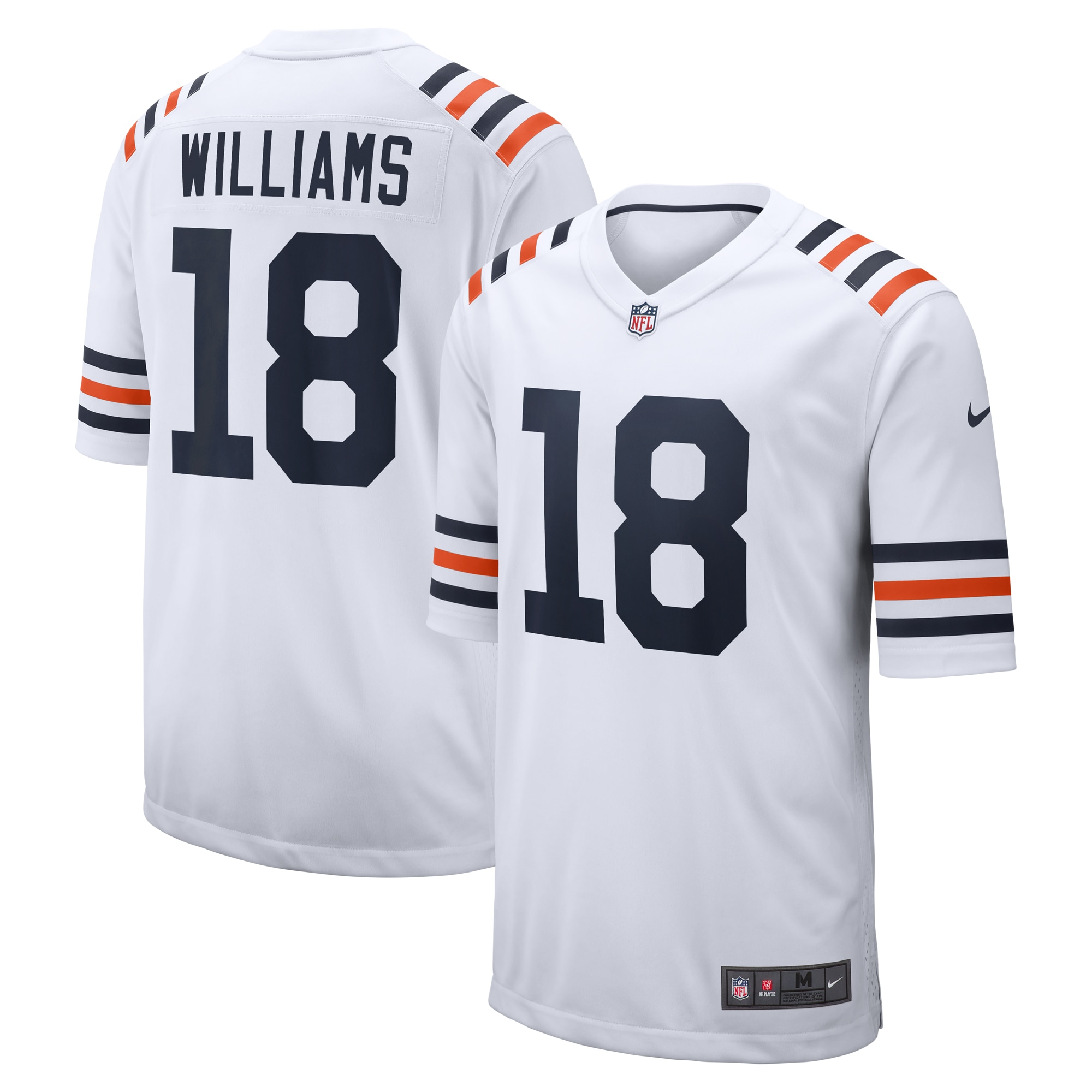 Caleb Williams Chicago Bears 2024 Draft 2nd Alternate Game Player Jersey - White