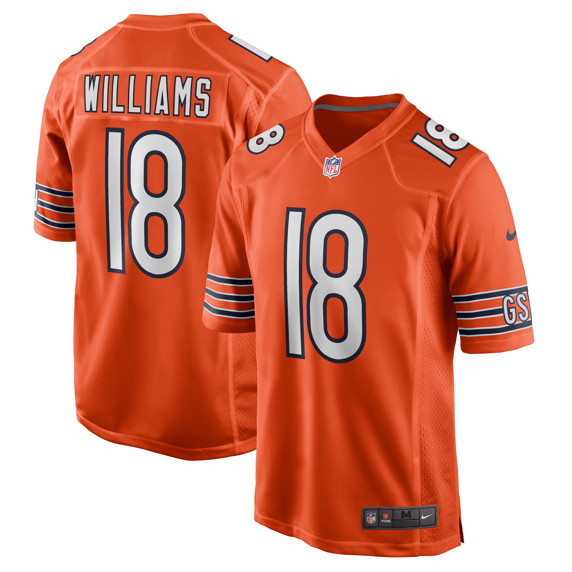 Caleb Williams Chicago Bears Alternate Player Game Jersey