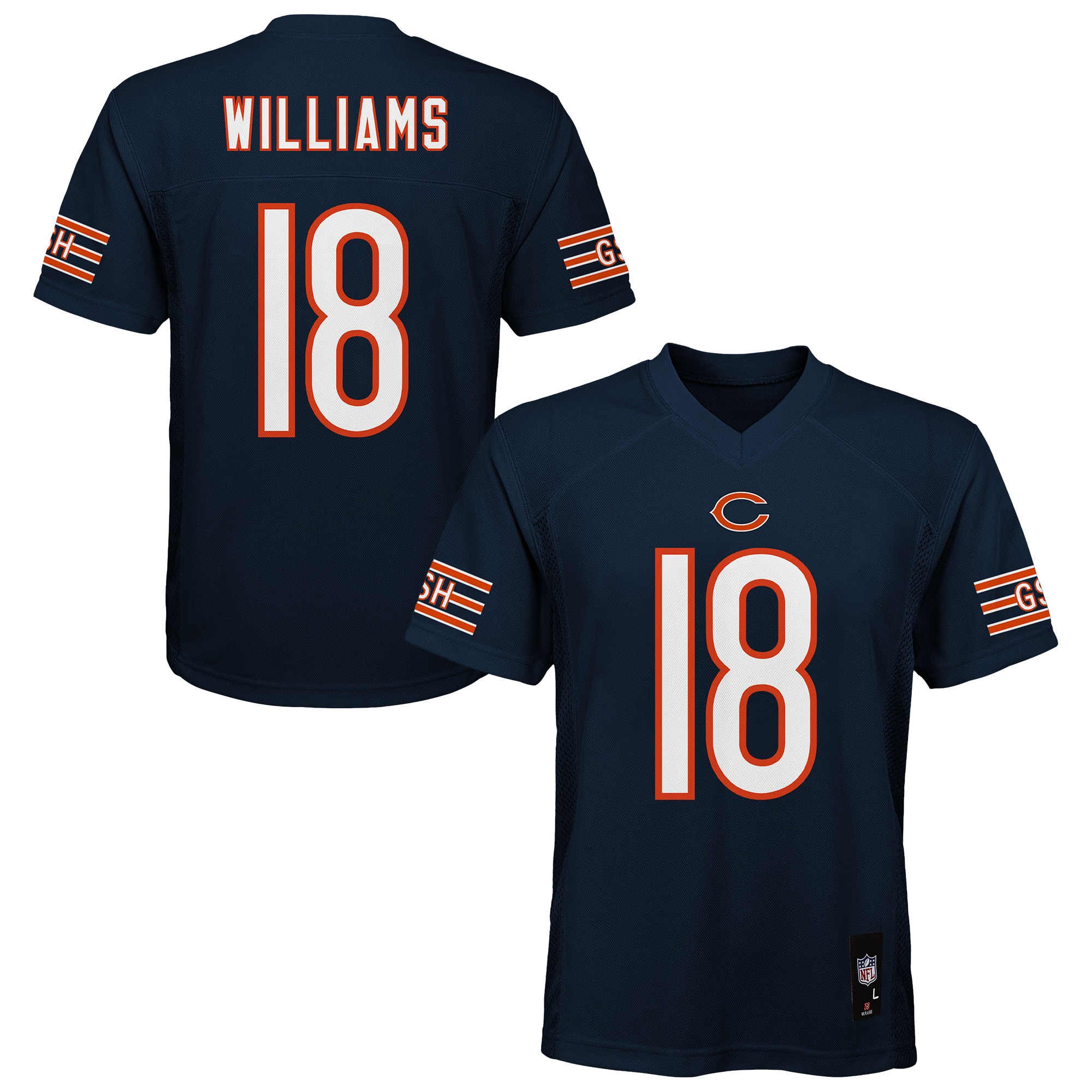 Caleb Williams Chicago Bears Outerstuff Preschool Player Jersey - Navy