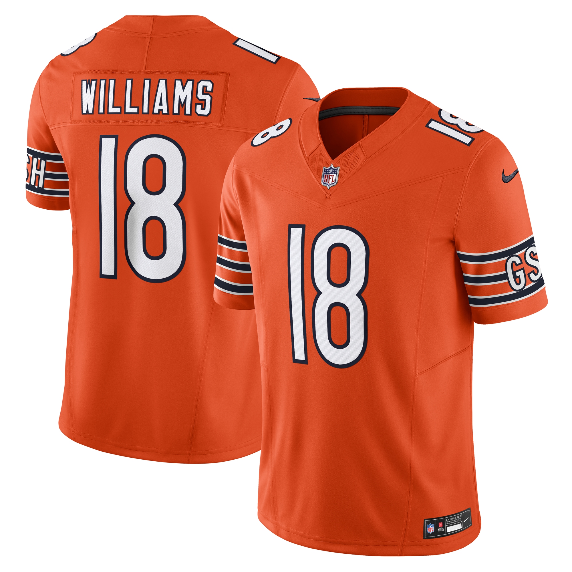 Caleb Williams Chicago Bears Vapor F.U.S.E. Limited Jersey
