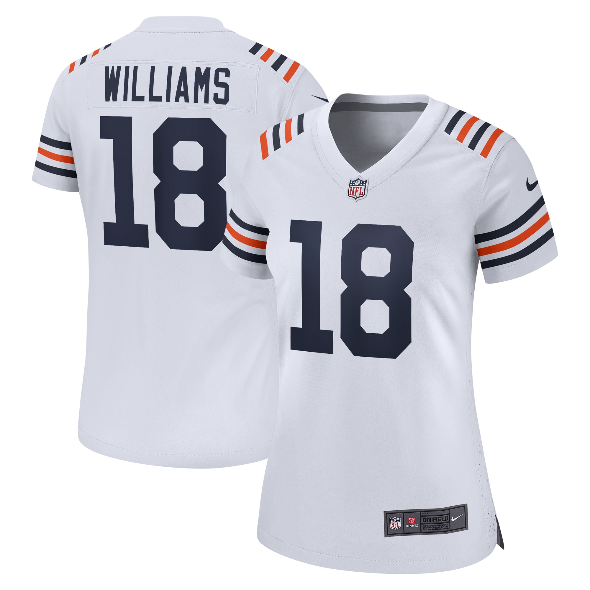 Caleb Williams Chicago Bears Women's 2nd Alternate Game Player Jersey - White