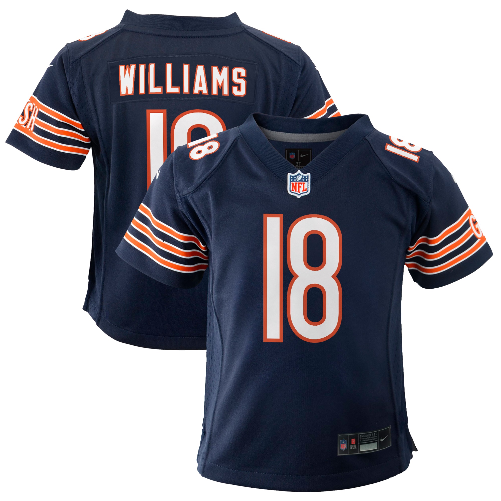 Caleb Williams Chicago Bears Youth Game Jersey