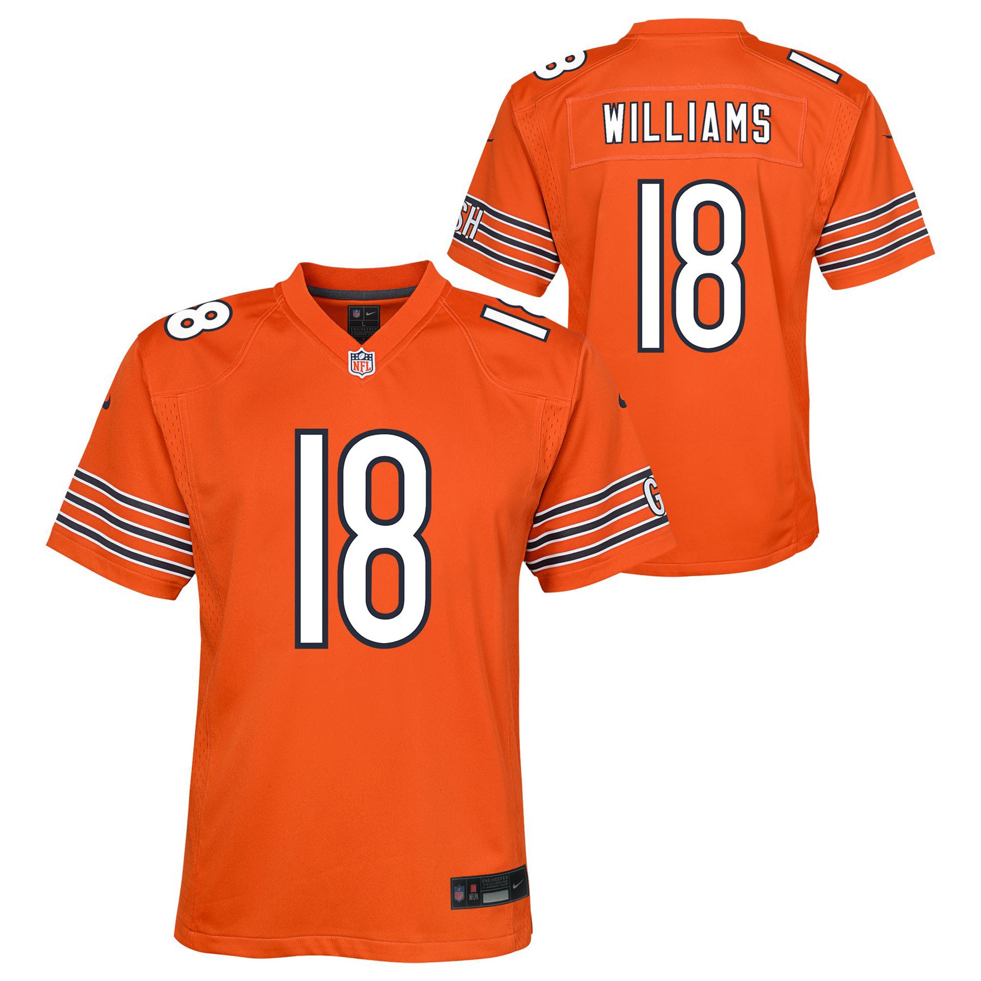 Caleb Williams Chicago Bears Youth Game Jersey