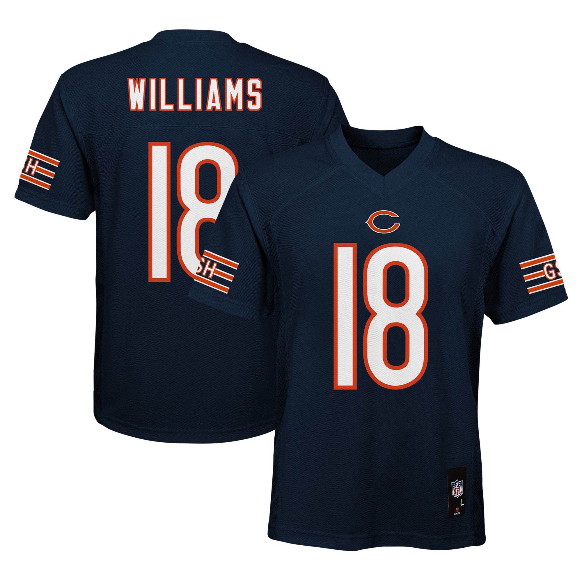 Caleb Williams Chicago Bears Youth Player Jersey - Navy