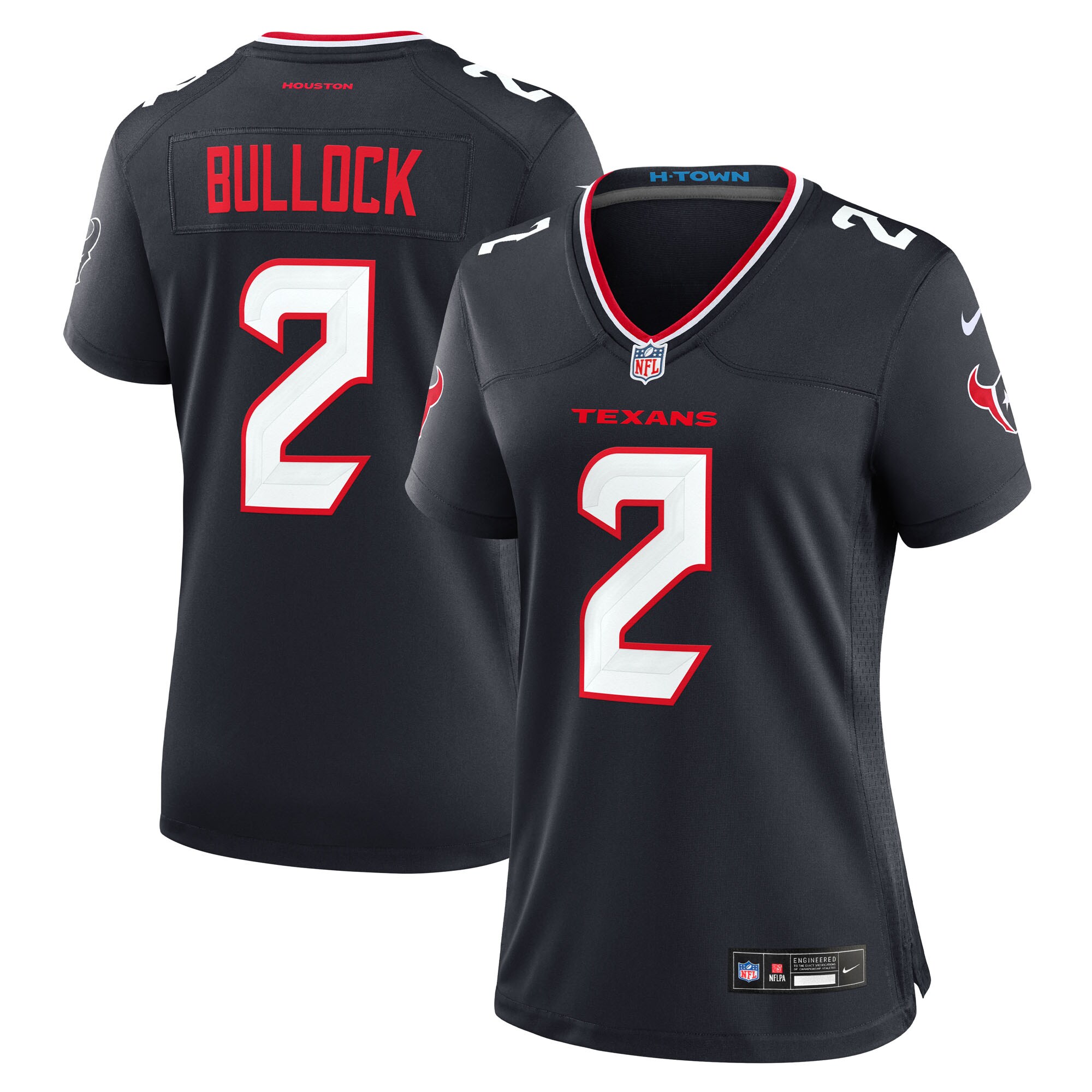 Calen Bullock Houston Texans Women's Team Game Jersey - Navy