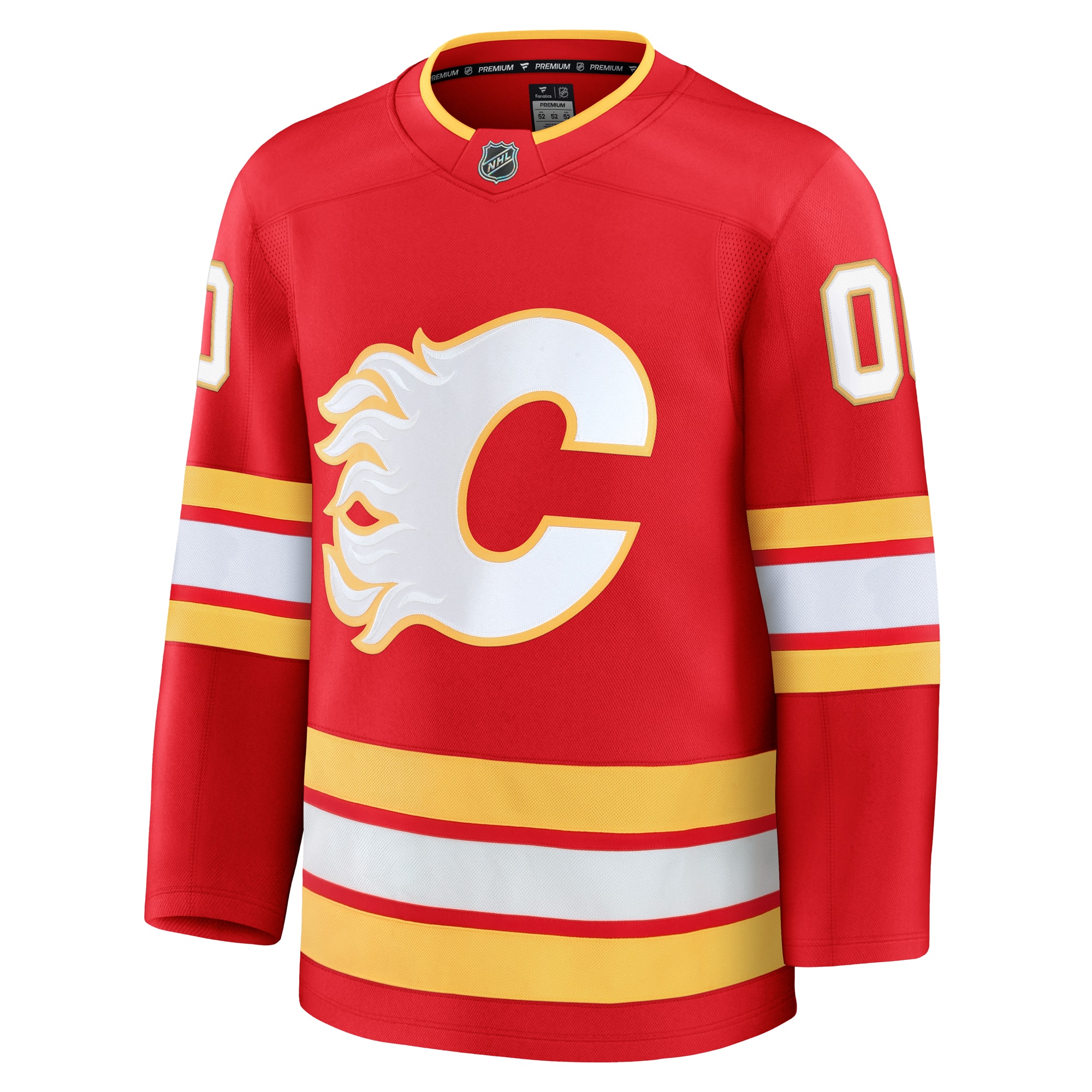 Alternative view of Calgary Flames Custom Jersey - Fanatics Calgary Flames Red Custom