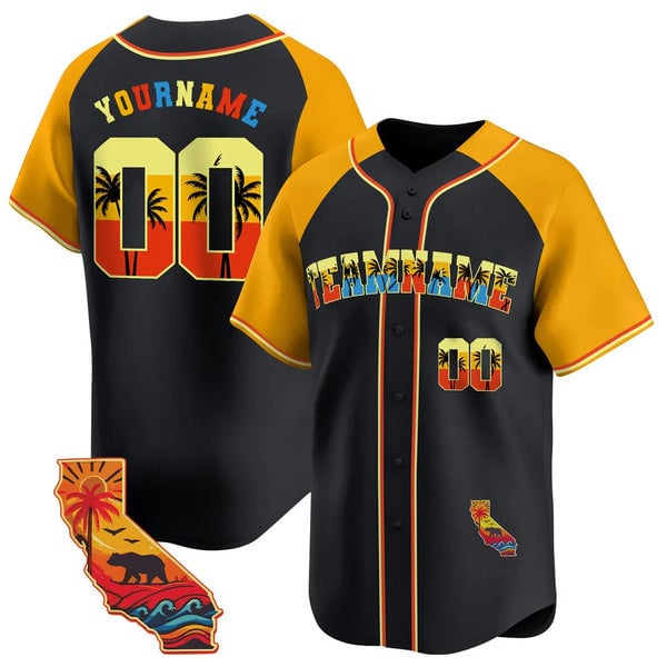 California Baseball Jersey - California Dreamin’ Baseball Jersey