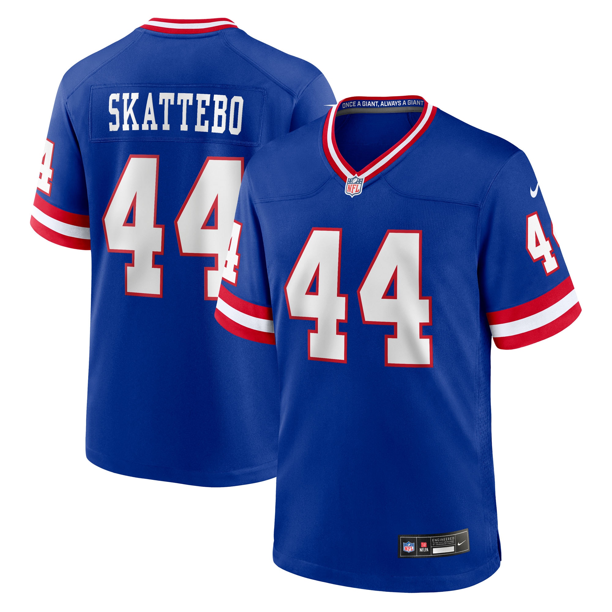Cam Skattebo New York Giants Alternate 2 Legacy Game Jersey - Royal