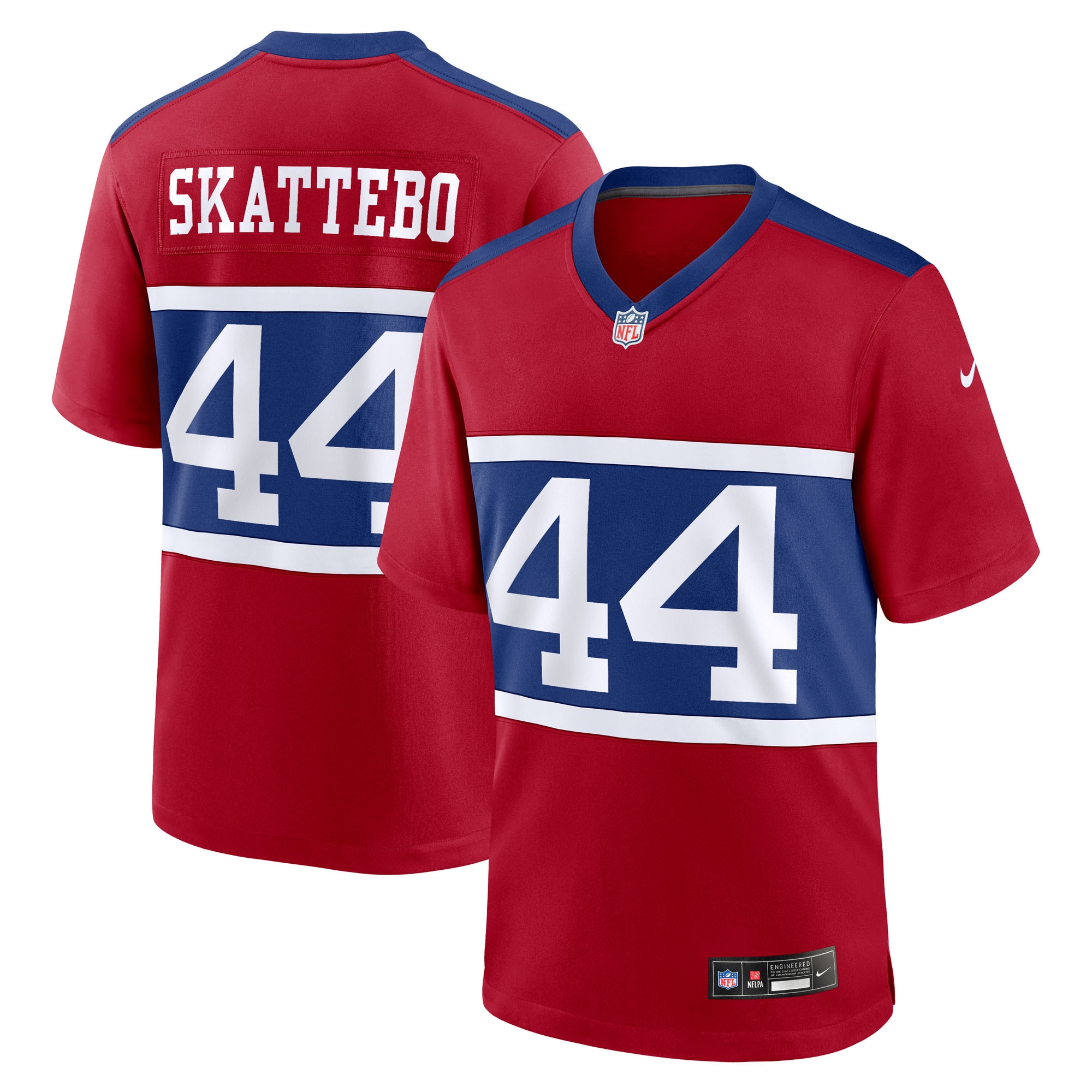 Cam Skattebo New York Giants Alternate Century Red Game Jersey - Red