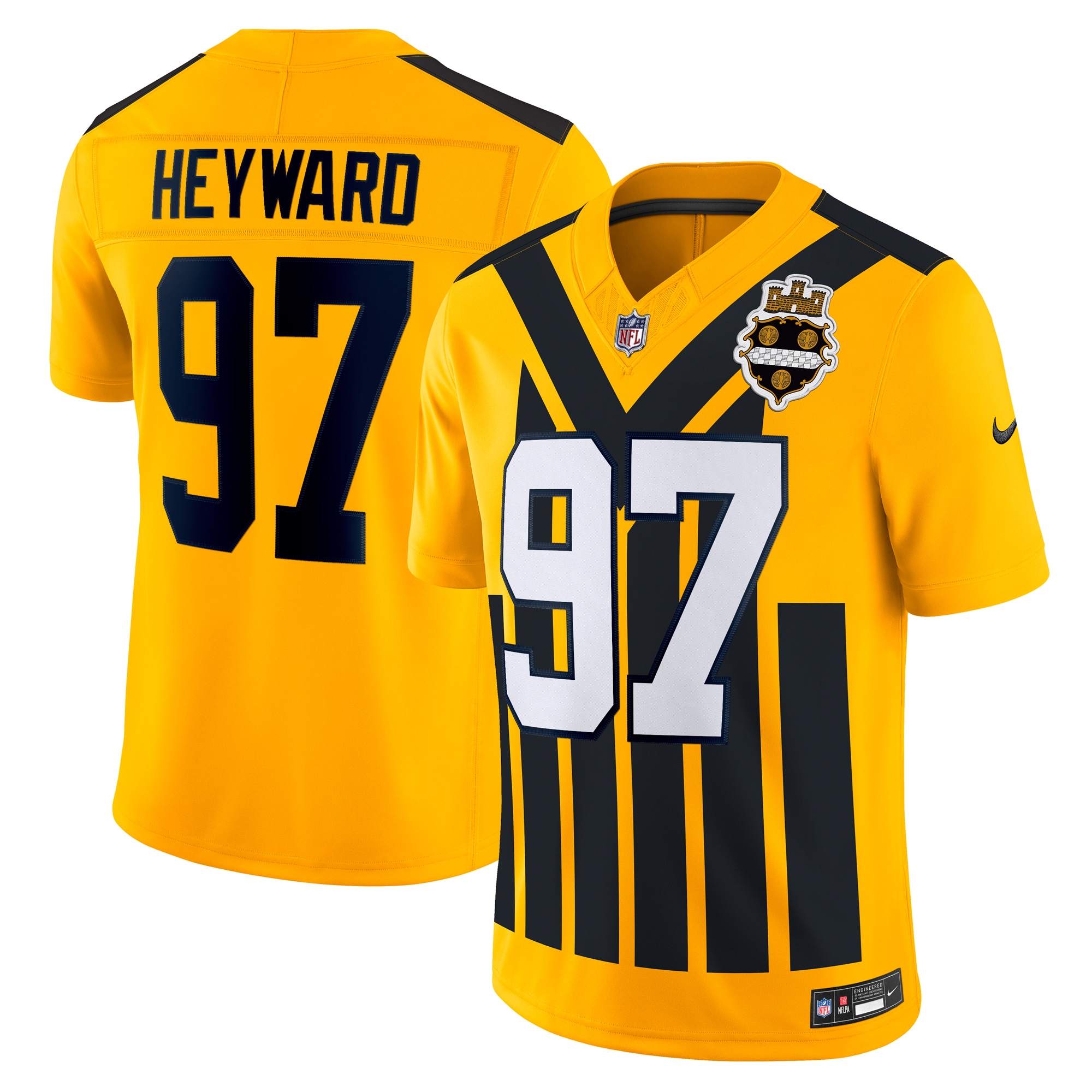 Cameron Heyward Pittsburgh Steelers Alternate Vapor F.U.S.E. Limited Jersey - Gold