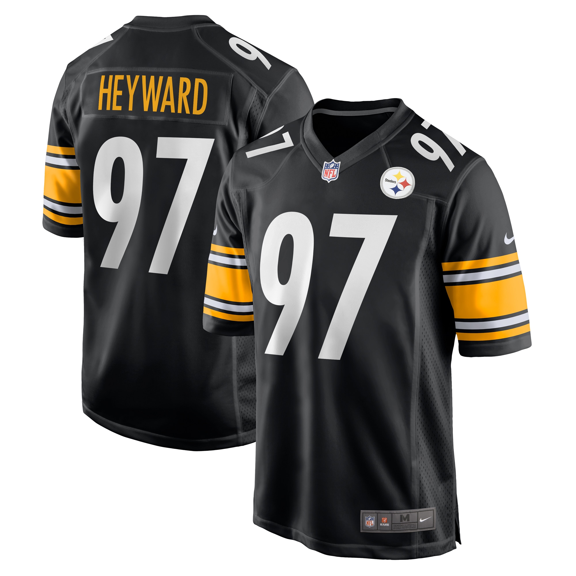 Cameron Heyward Pittsburgh Steelers Game Jersey - Black
