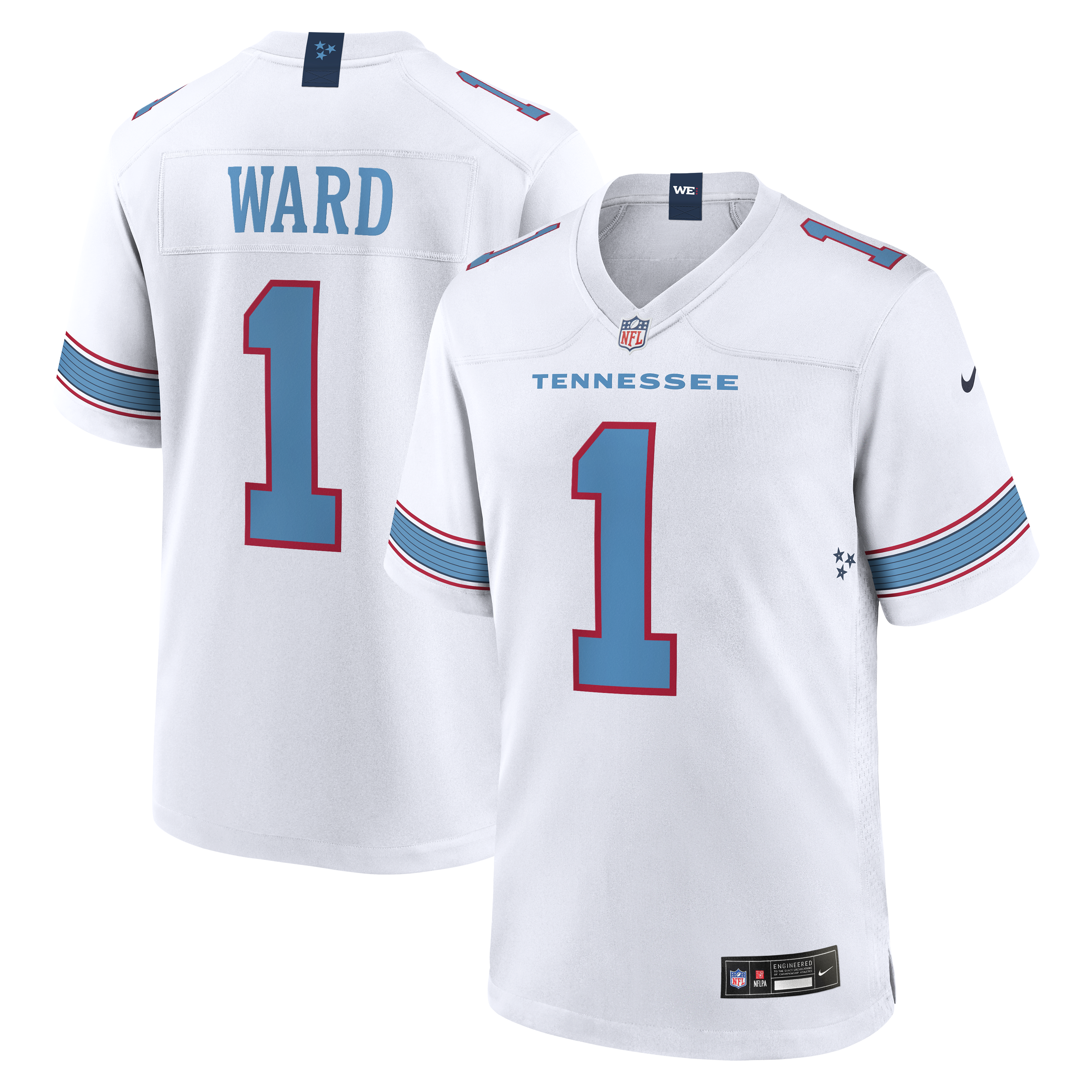 Cameron Ward Tennessee Titans Game Jersey