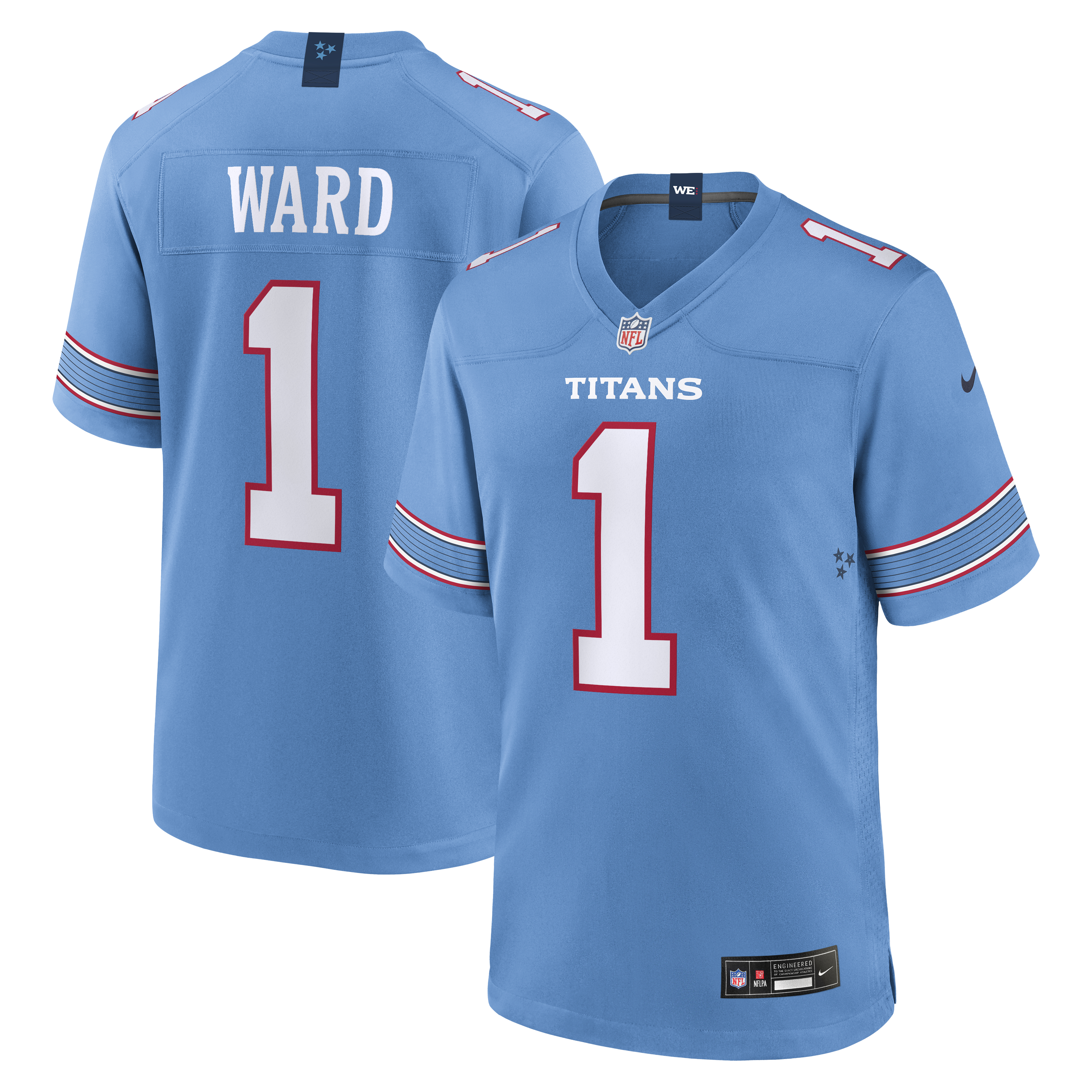 Cameron Ward Tennessee Titans Game Jersey