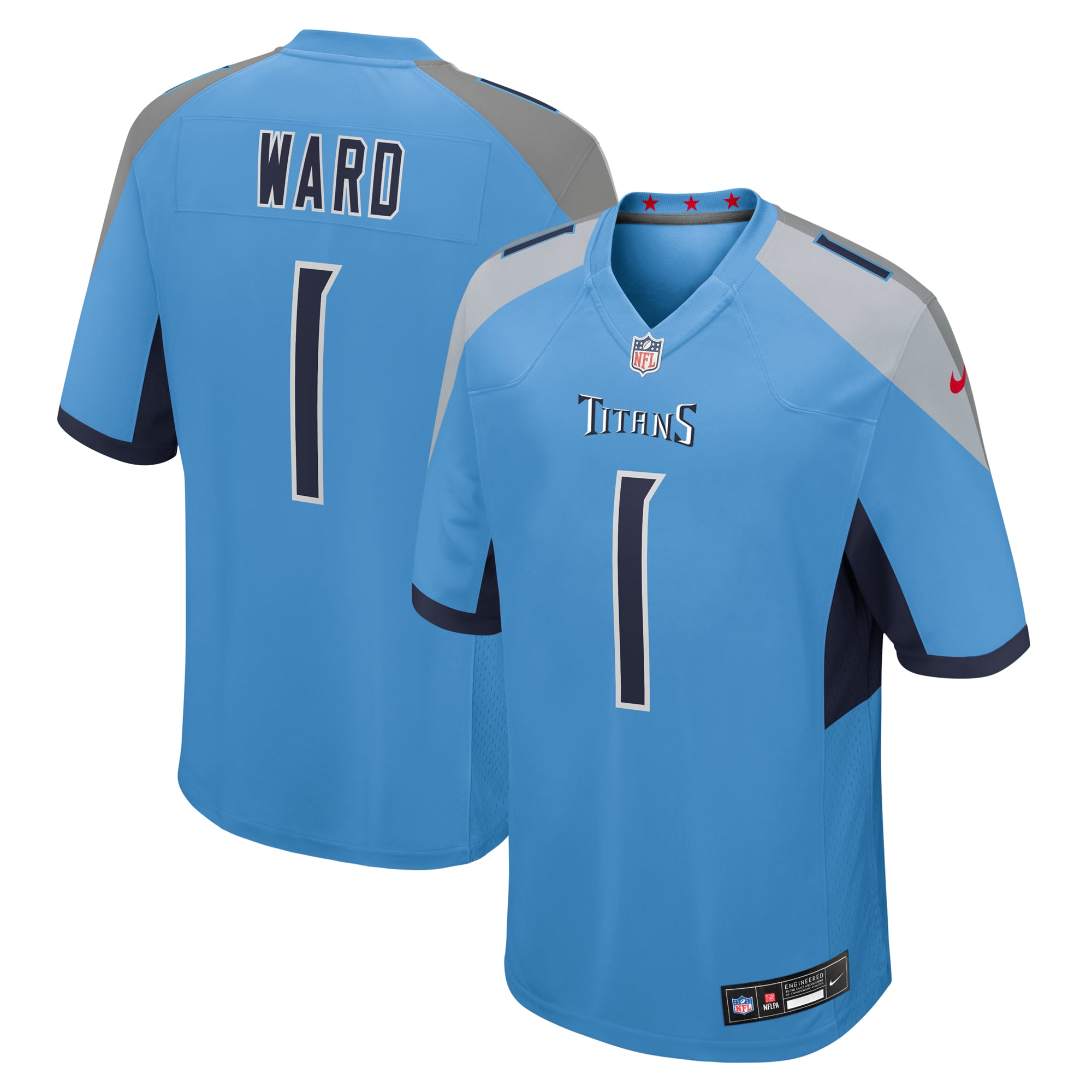 Cameron Ward Tennessee Titans Team Game Jersey