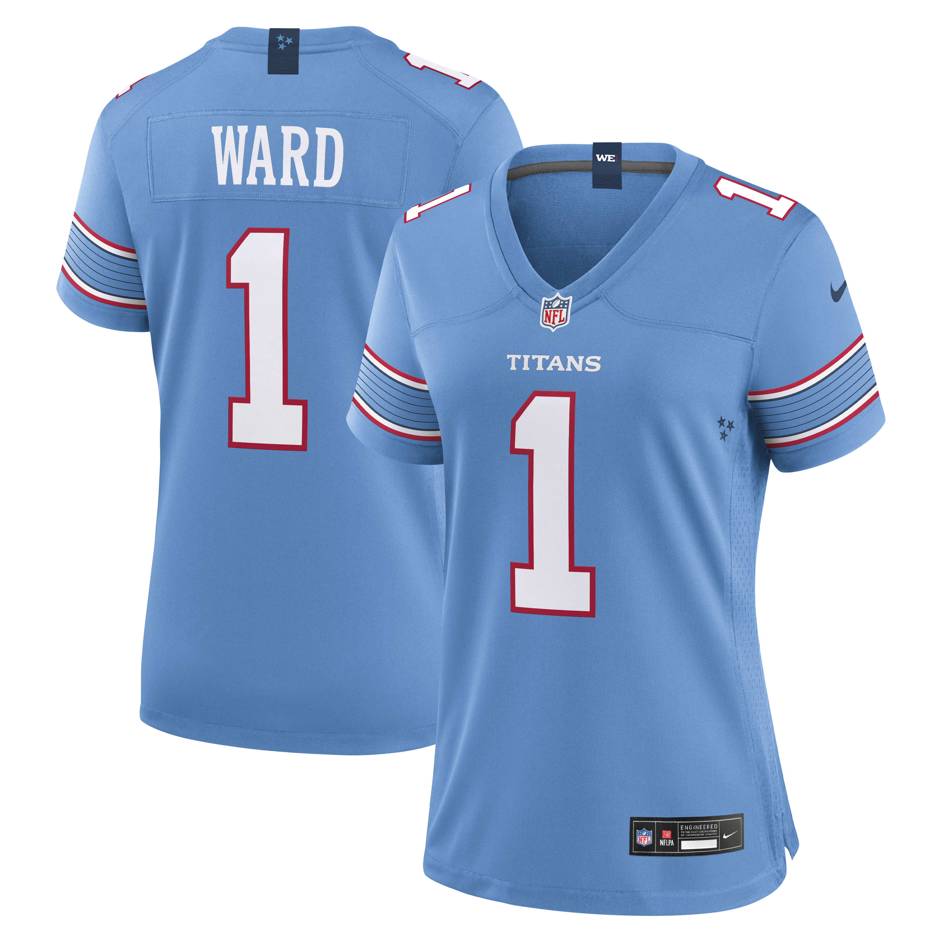 Cameron Ward Tennessee Titans Women's Game Jersey
